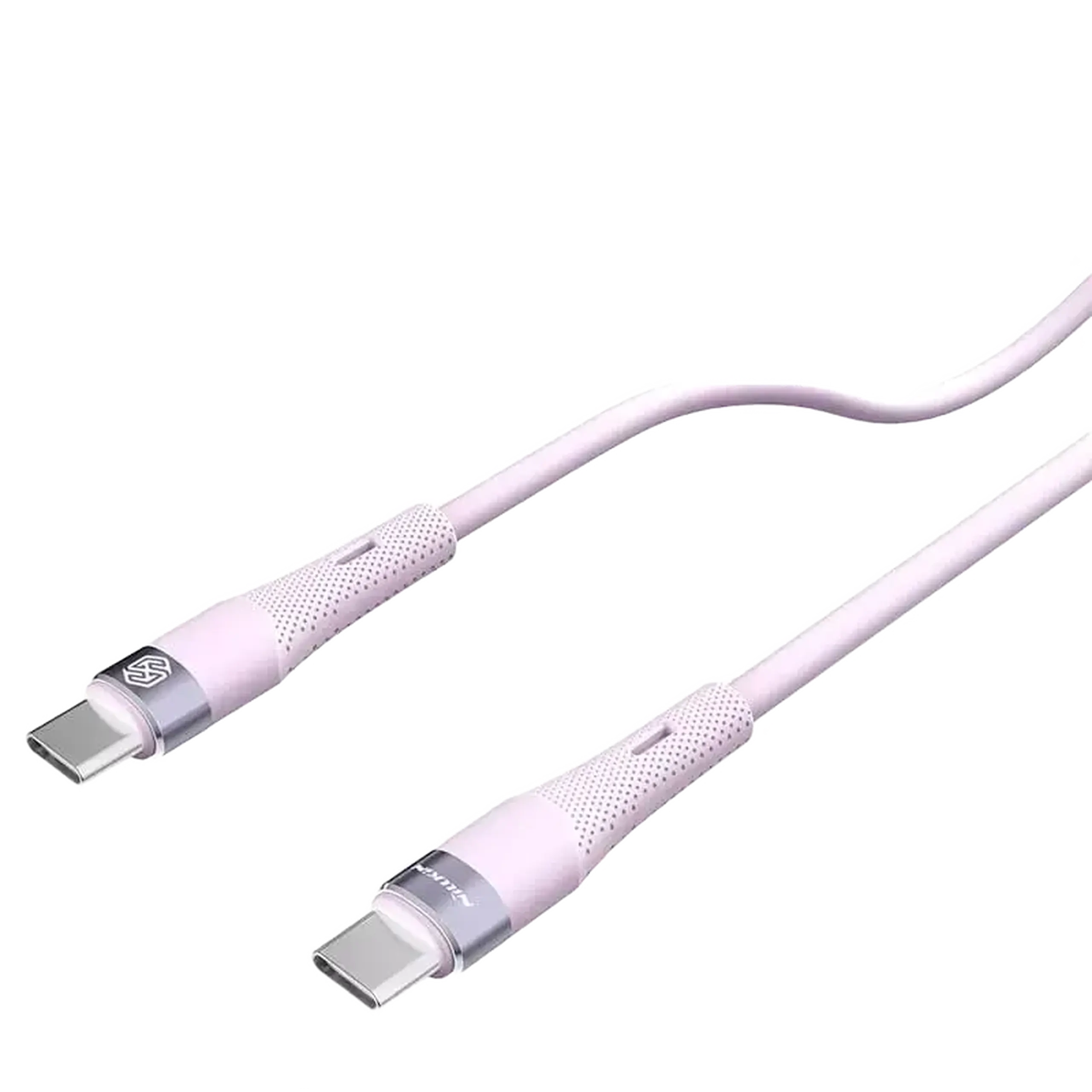Cablu tip C la tip C Nilkin, Flowspeed, 1,2 M, violet