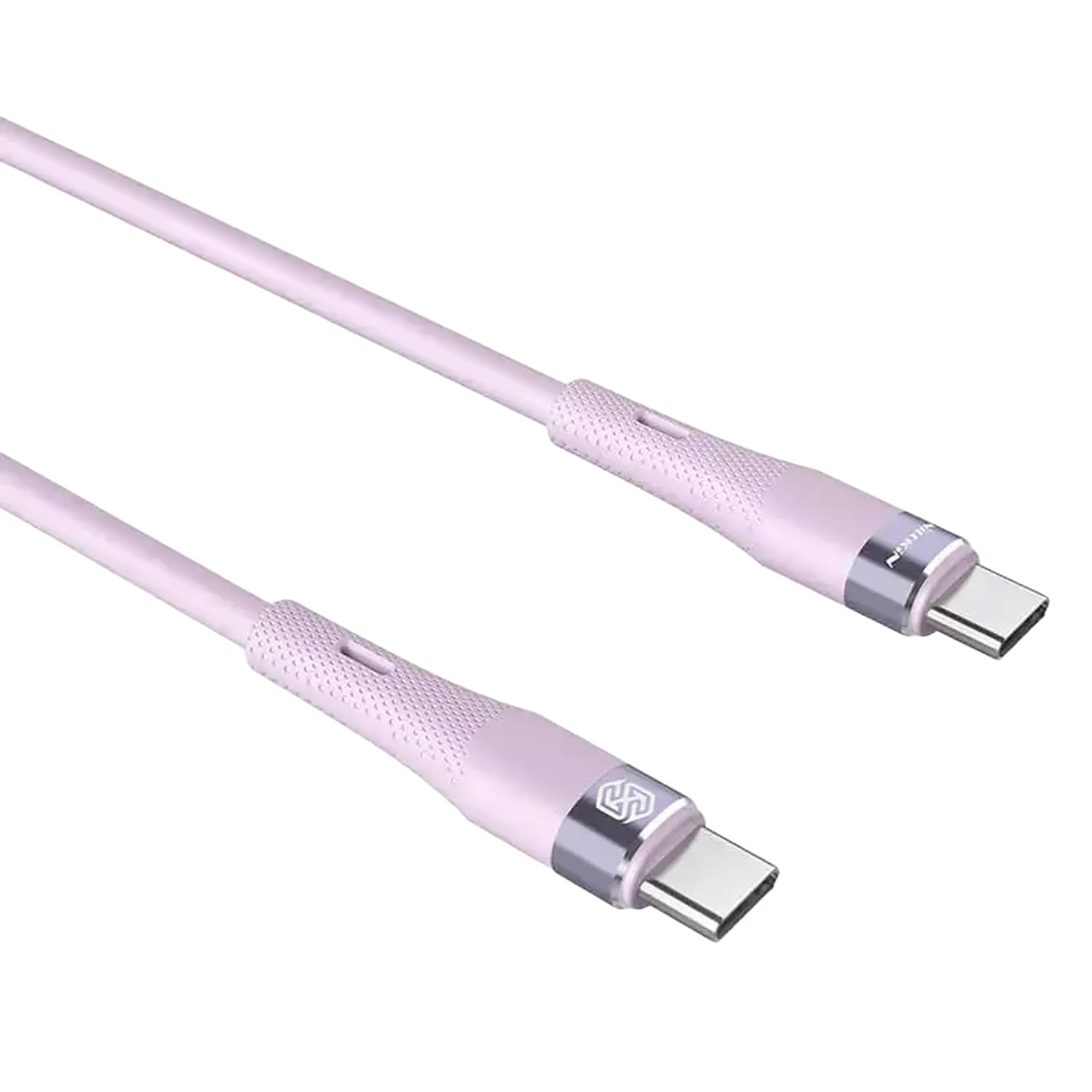 Cablu tip C la tip C Nilkin, Flowspeed, 1,2 M, violet