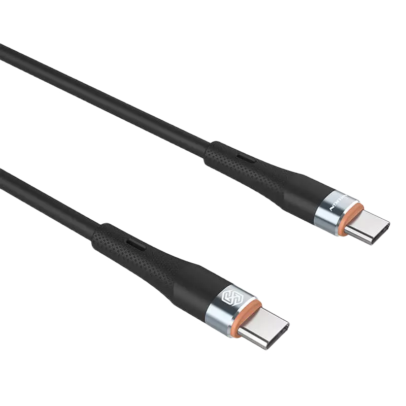 Cablu de încărcare Nillkin Type-C to Type-C Cable, Flowspeed, USB Type-C/USB Type-C, 1,2m, Negru