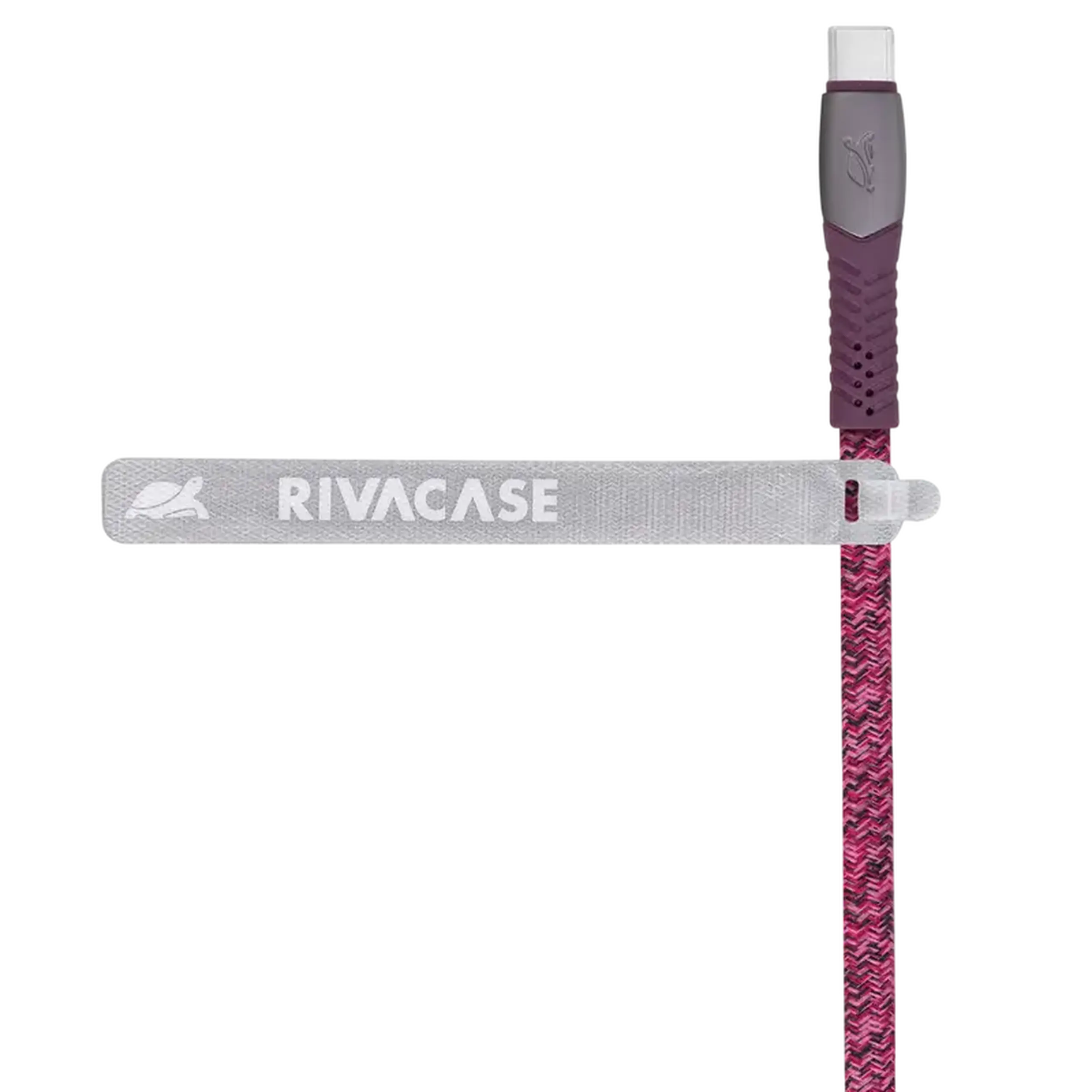 Cablu încărcare și sincronizare Rivacase PS6102 RD12, USB Type-A/USB Type-C, 1,2m, Roșu