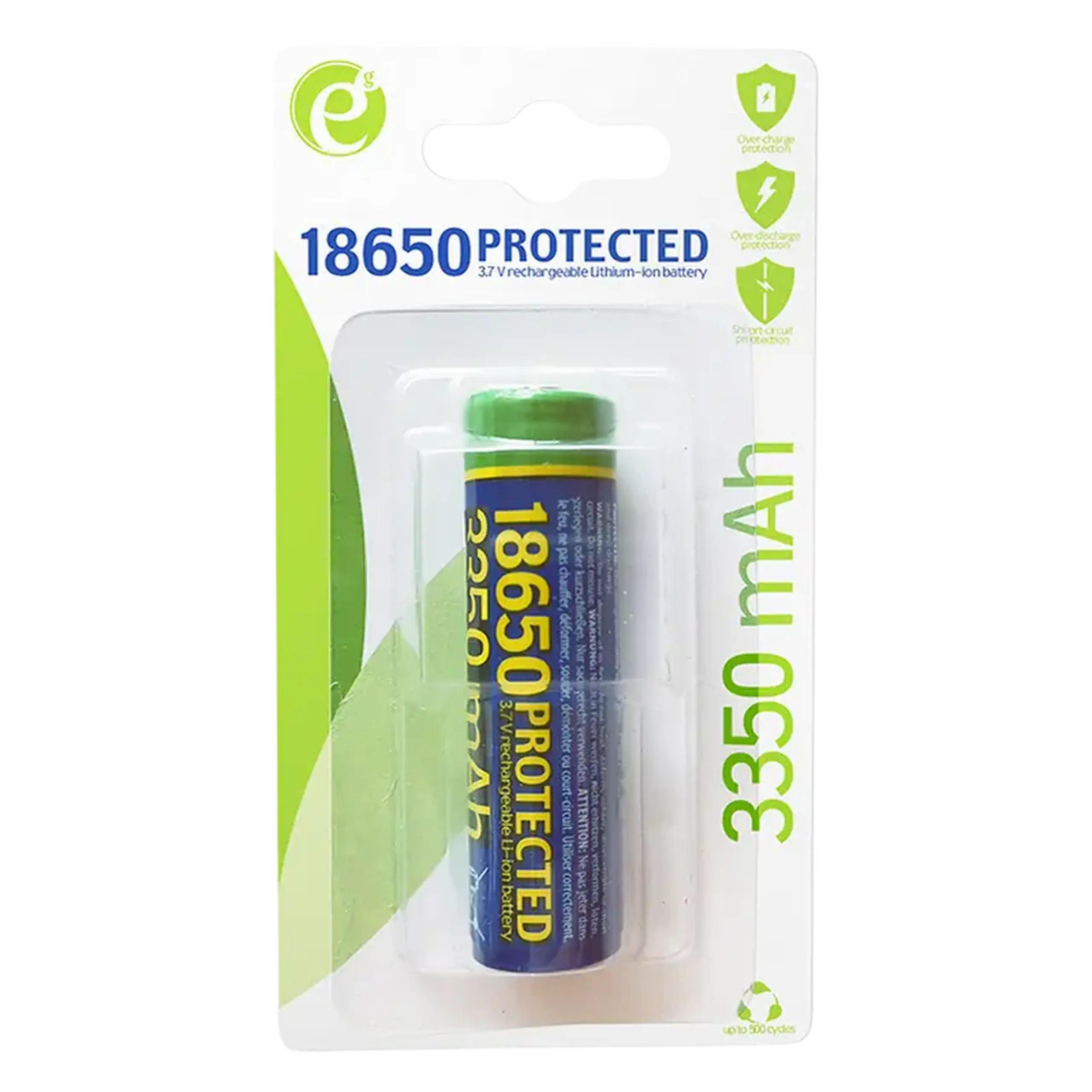 Baterii Energenie EG-BA-18650/3350, 3350mAh, 1buc.