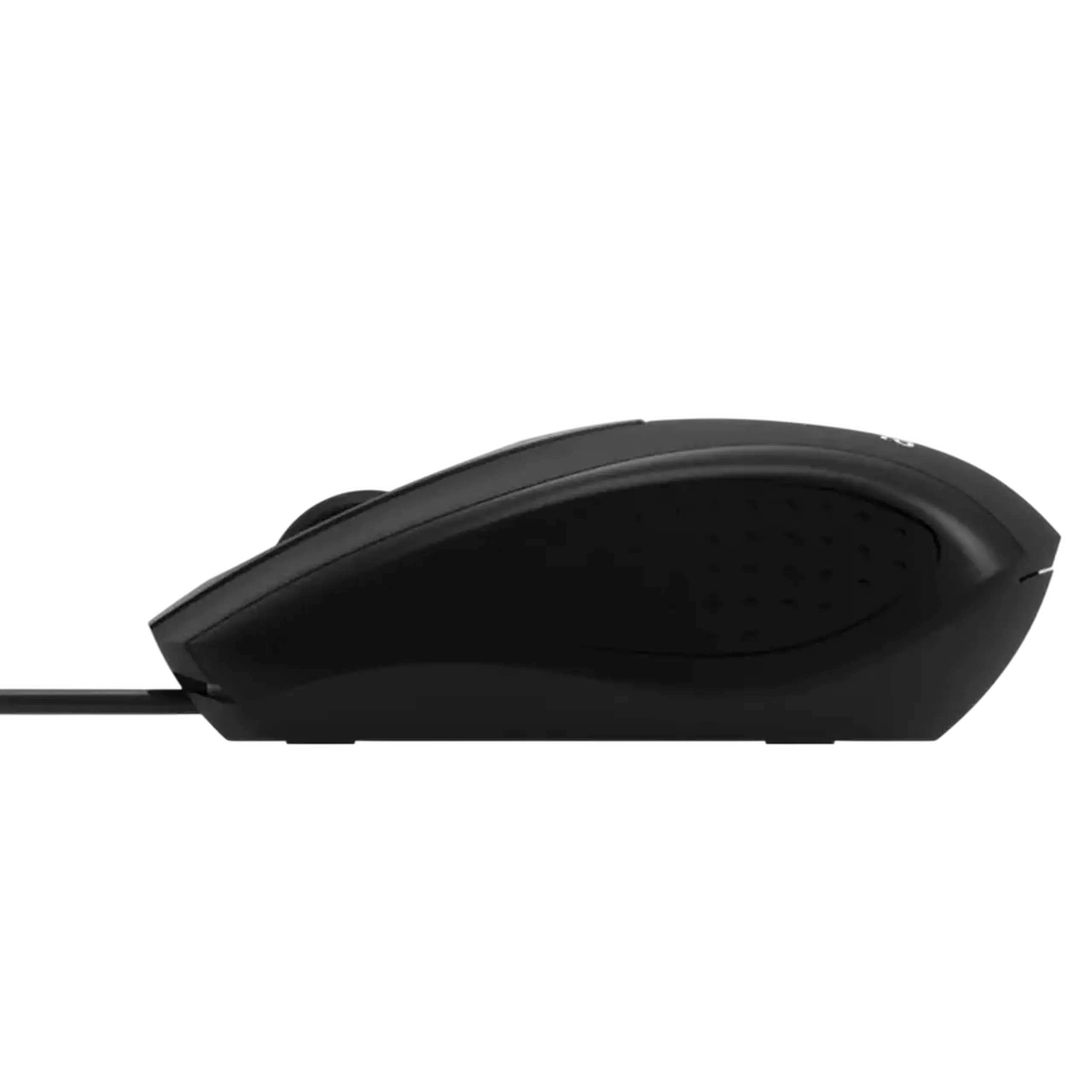 Mouse Acer cu fir optic, 1200 dpi, 3 butoane, Ambidextru, 1,5 m, USB, Negru