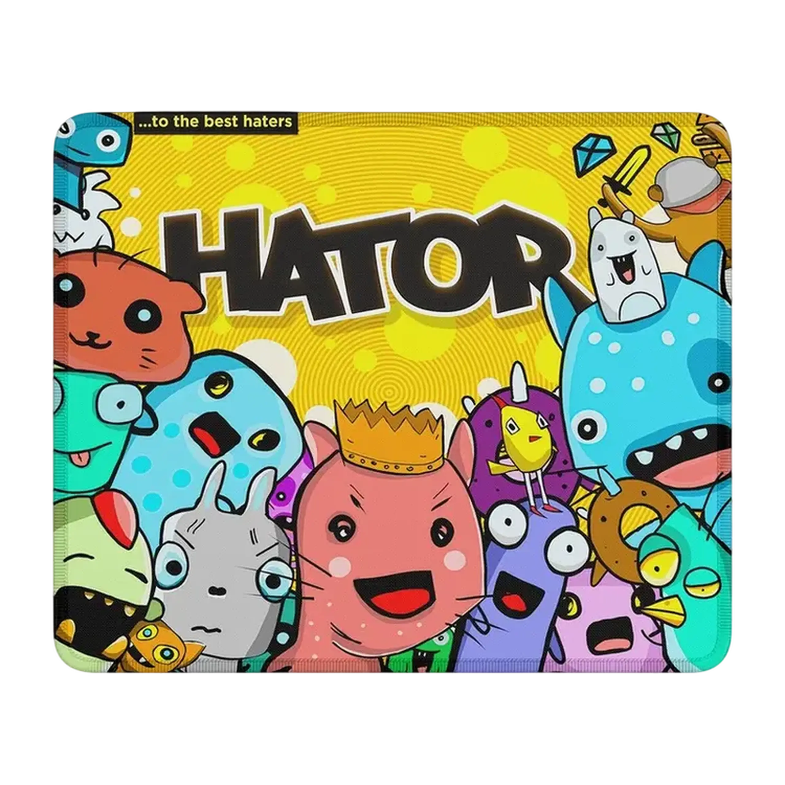 Mouse Pad pentru jocuri HATOR Tonn EVO Limited Edition, Mic, Multicolor
