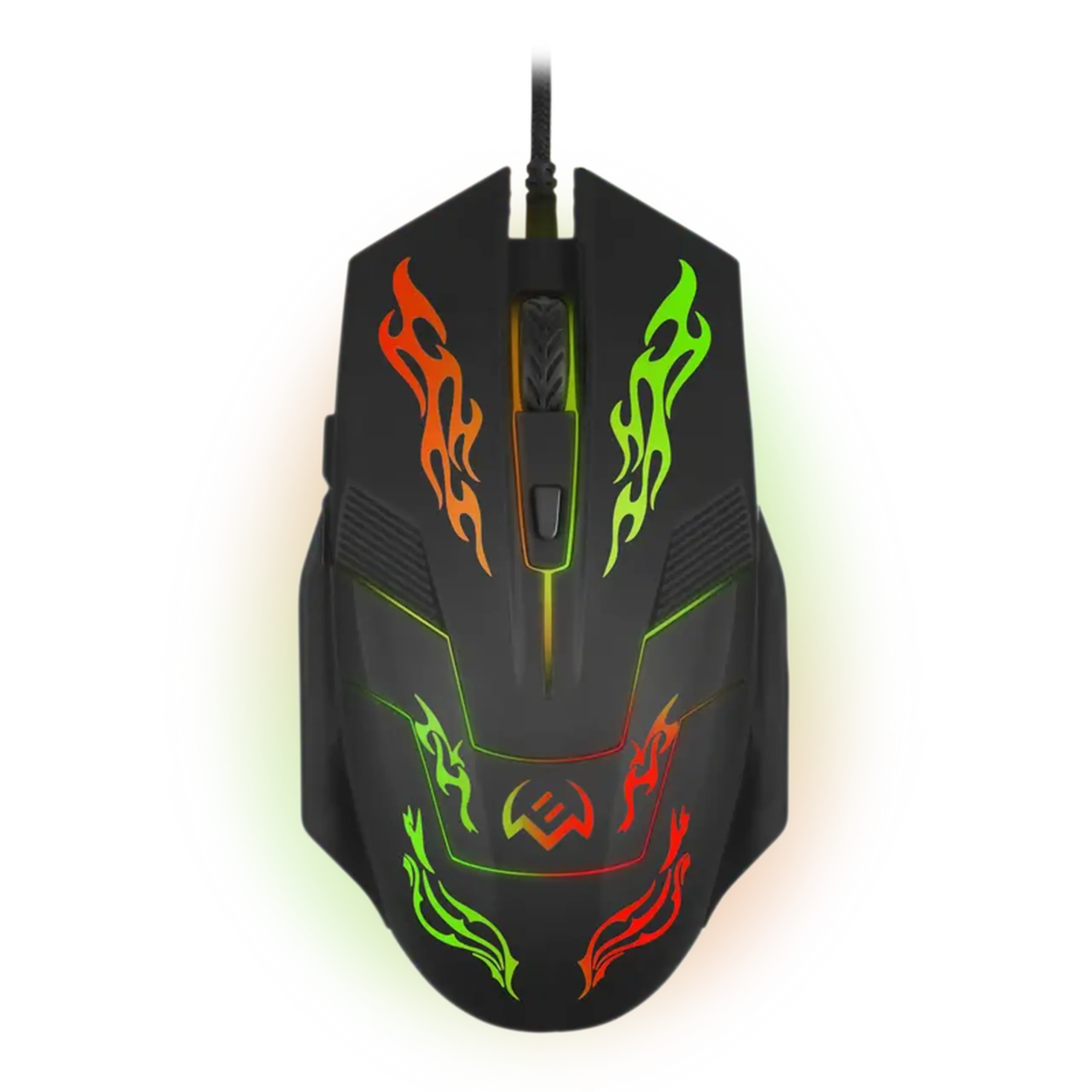 Mouse pentru jocuri SVEN RX - G720, 1200 - 3200 dpi, 6 butoane, 109 g., Ergonomic, Silențios, Soft Touch, Iluminare de fundal