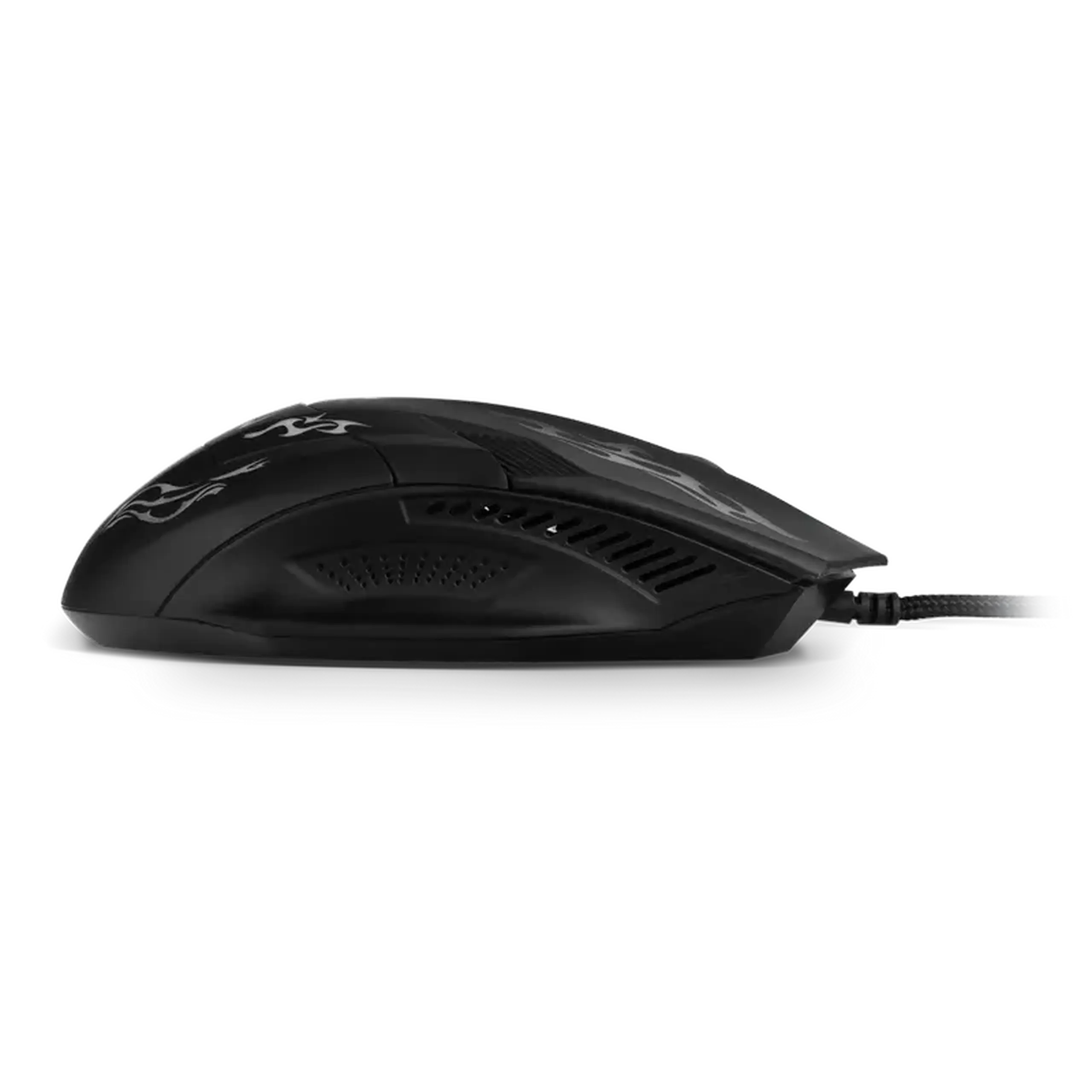 Mouse pentru jocuri SVEN RX - G720, 1200 - 3200 dpi, 6 butoane, 109 g., Ergonomic, Silențios, Soft Touch, Iluminare de fundal