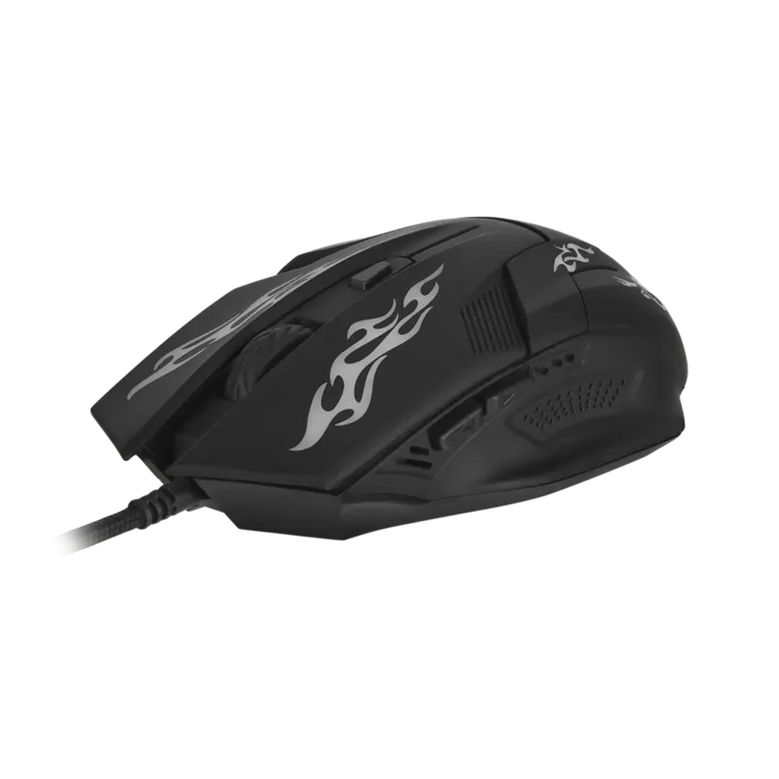 Mouse pentru jocuri SVEN RX - G720, 1200 - 3200 dpi, 6 butoane, 109 g., Ergonomic, Silențios, Soft Touch, Iluminare de fundal