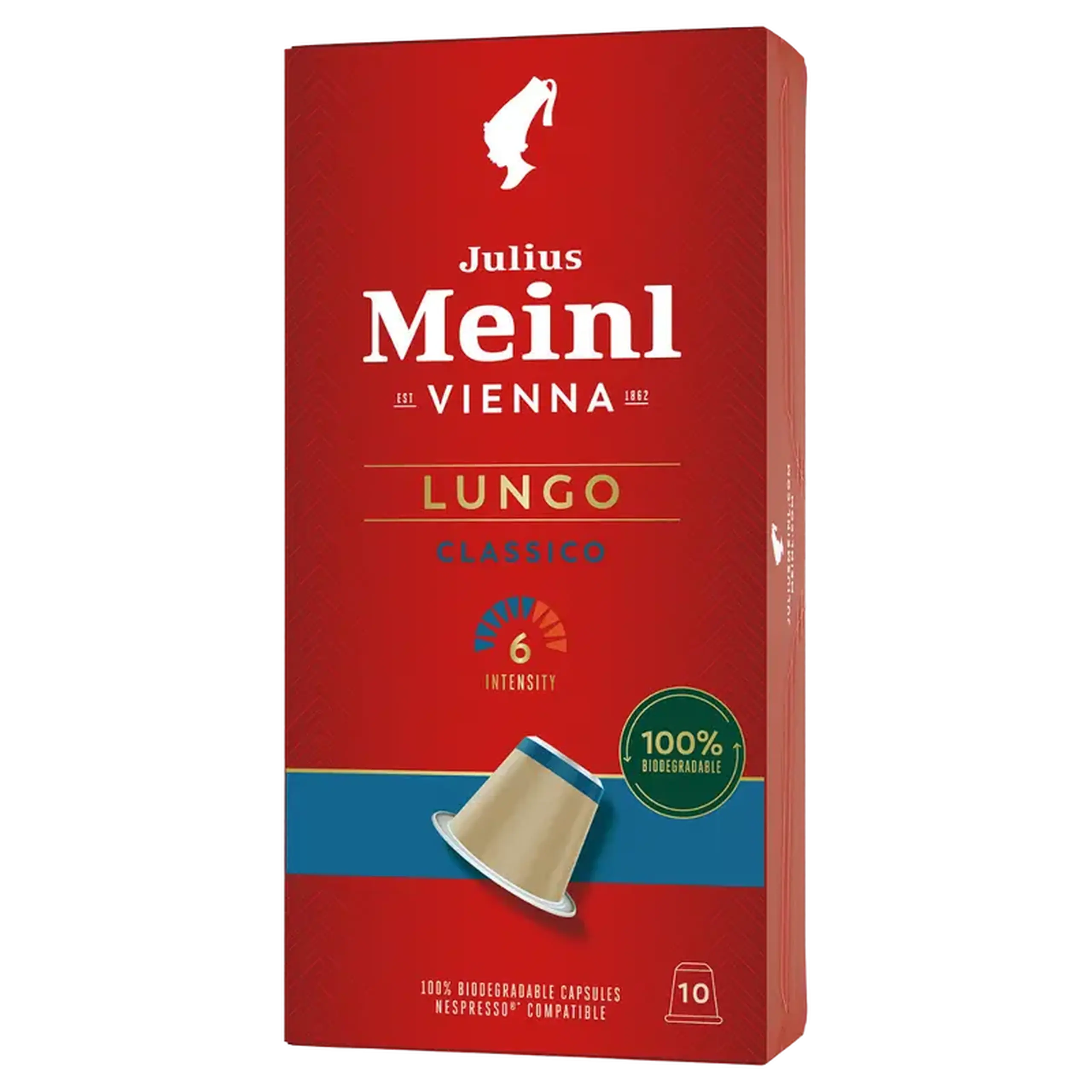 Cafea Julius Meinl Lungo Classico, 10 buc