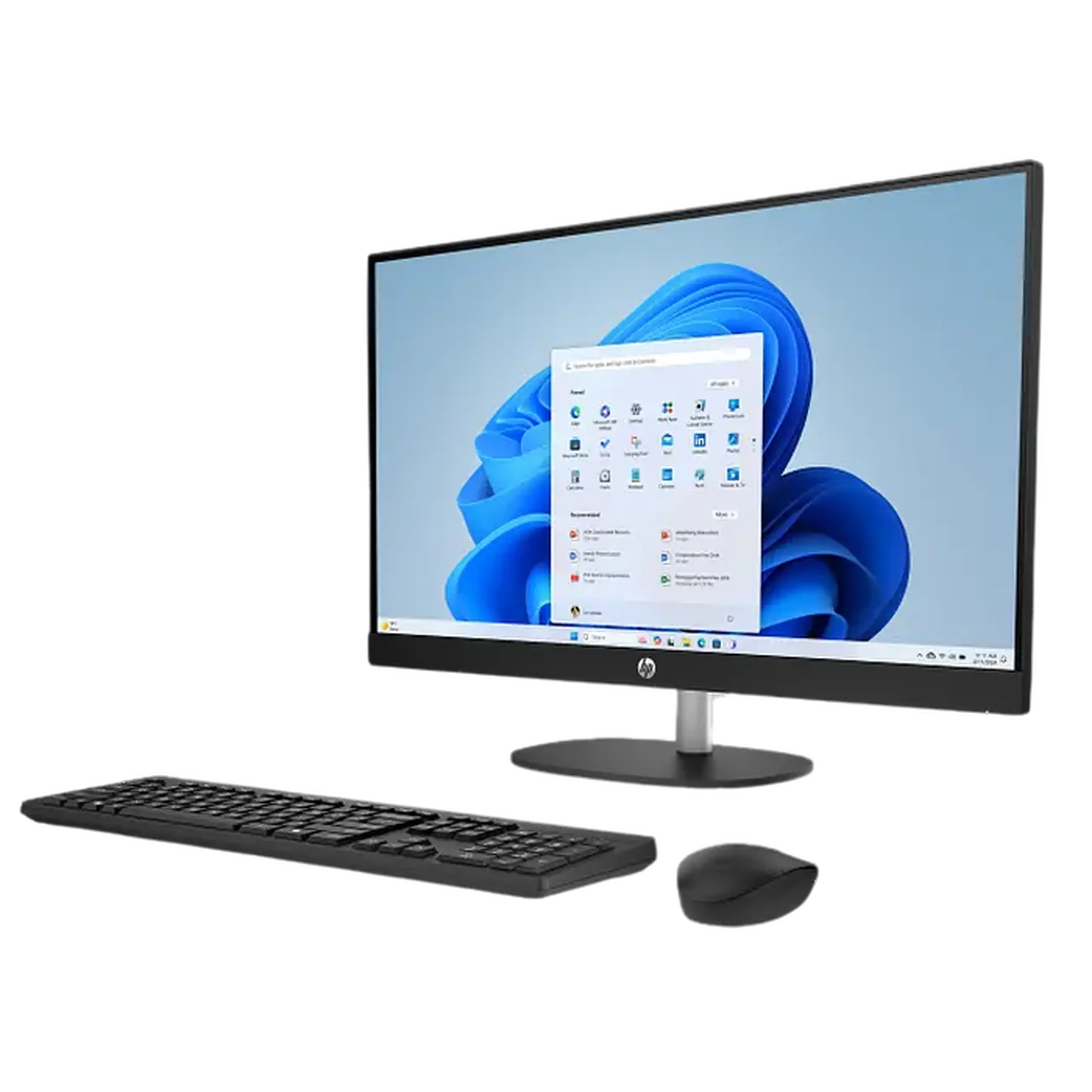 HP AIO AI 27 - cr2107ci negru (27 inchi FHD IPS 5 225U 1,5 - 4,8 GHz, 16 GB, 512 GB SSD, Wireless KB&MS, F