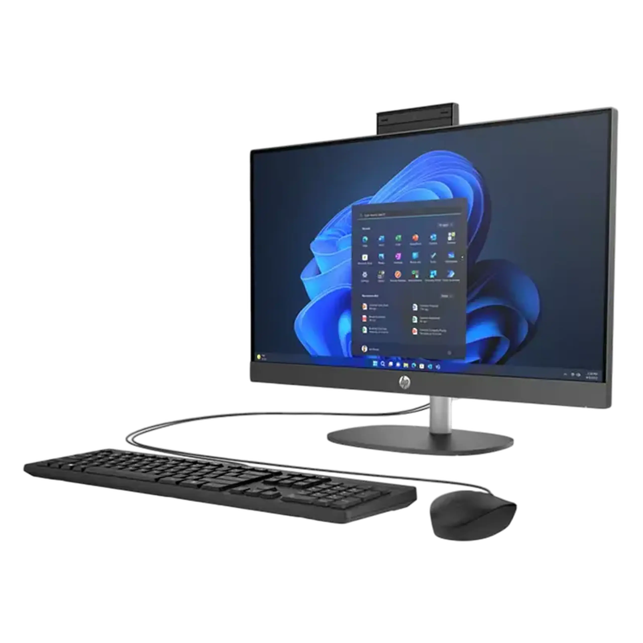 Computer All-in-One HP ProOne 240 G10, 24", Intel Core 7 155U, 16GB/512GB, Fără SO, Negru