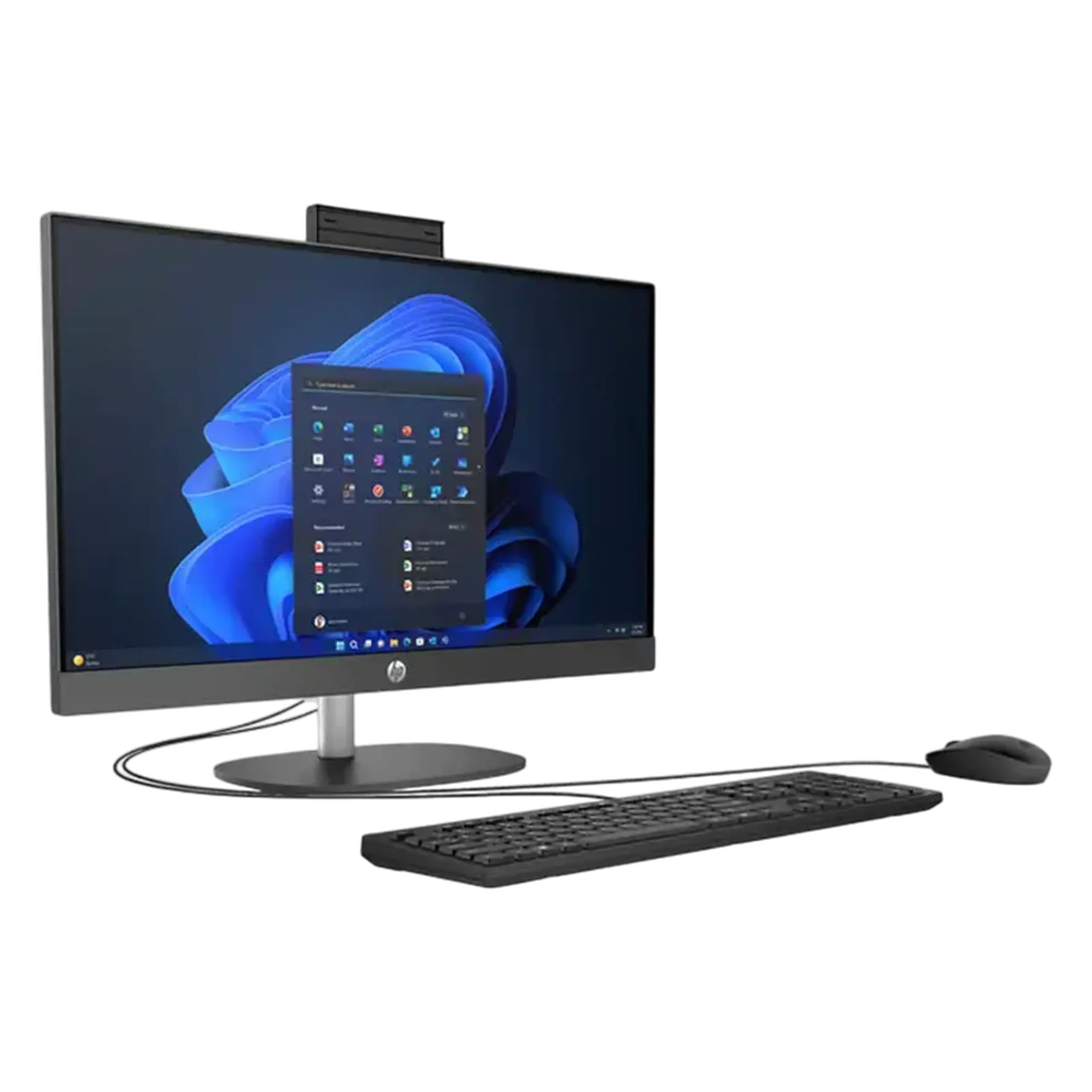 Computer All-in-One HP ProOne 240 G10, 24", Intel Core 7 155U, 16GB/512GB, Fără SO, Negru