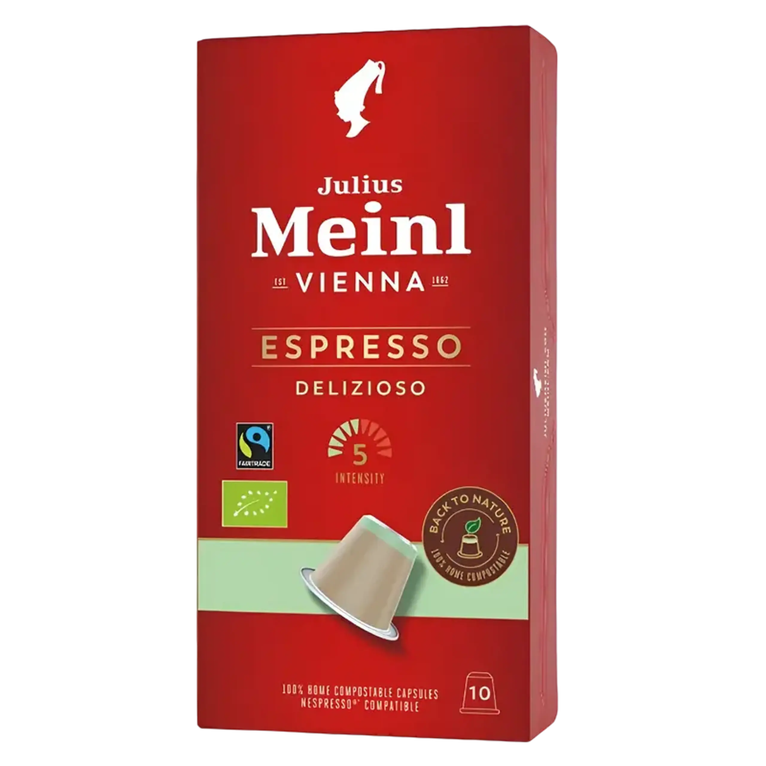 Cafea Julius Meinl Espresso Delicioso, 10 buc
