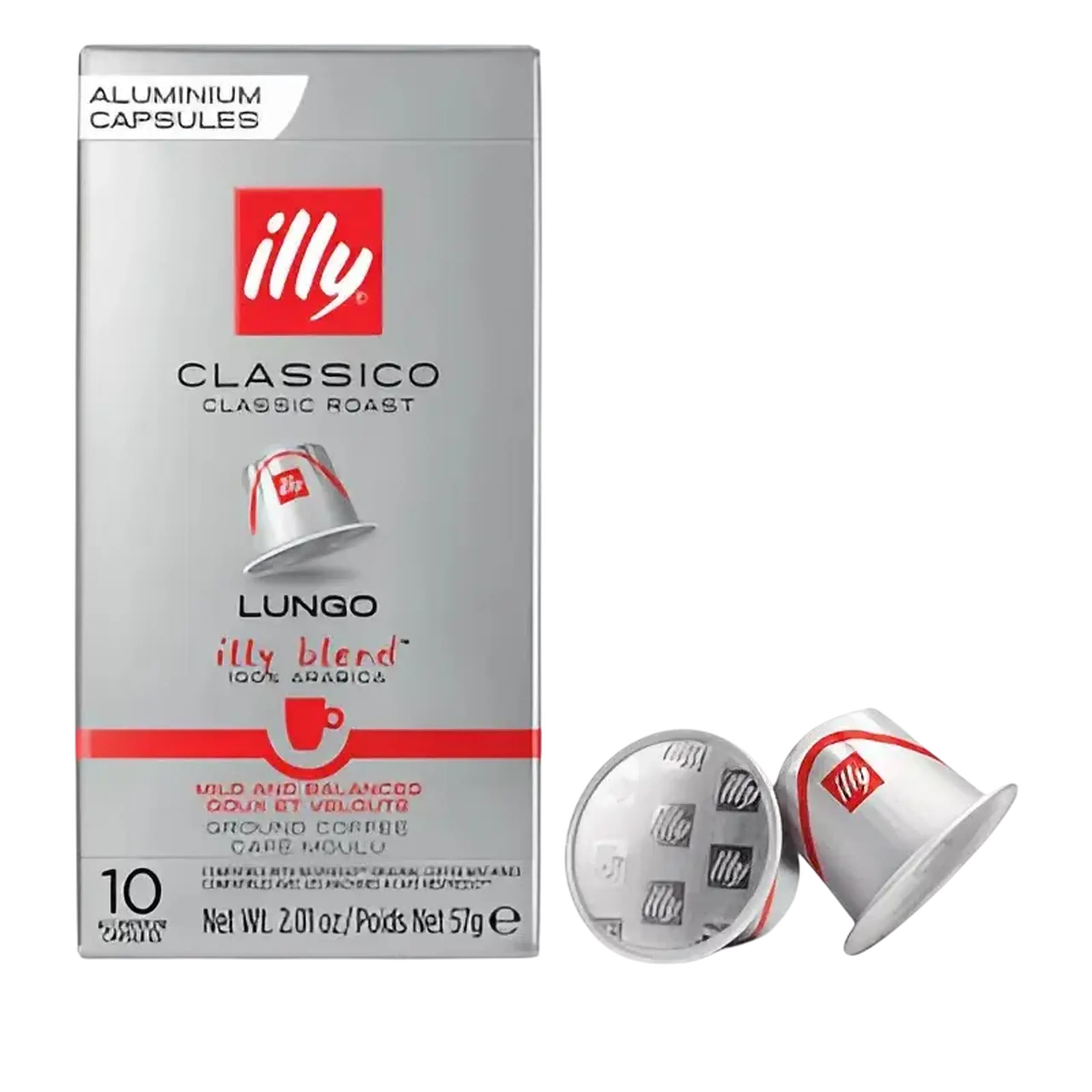 Cafea Illy Espresso Classico Lungo, 10 buc