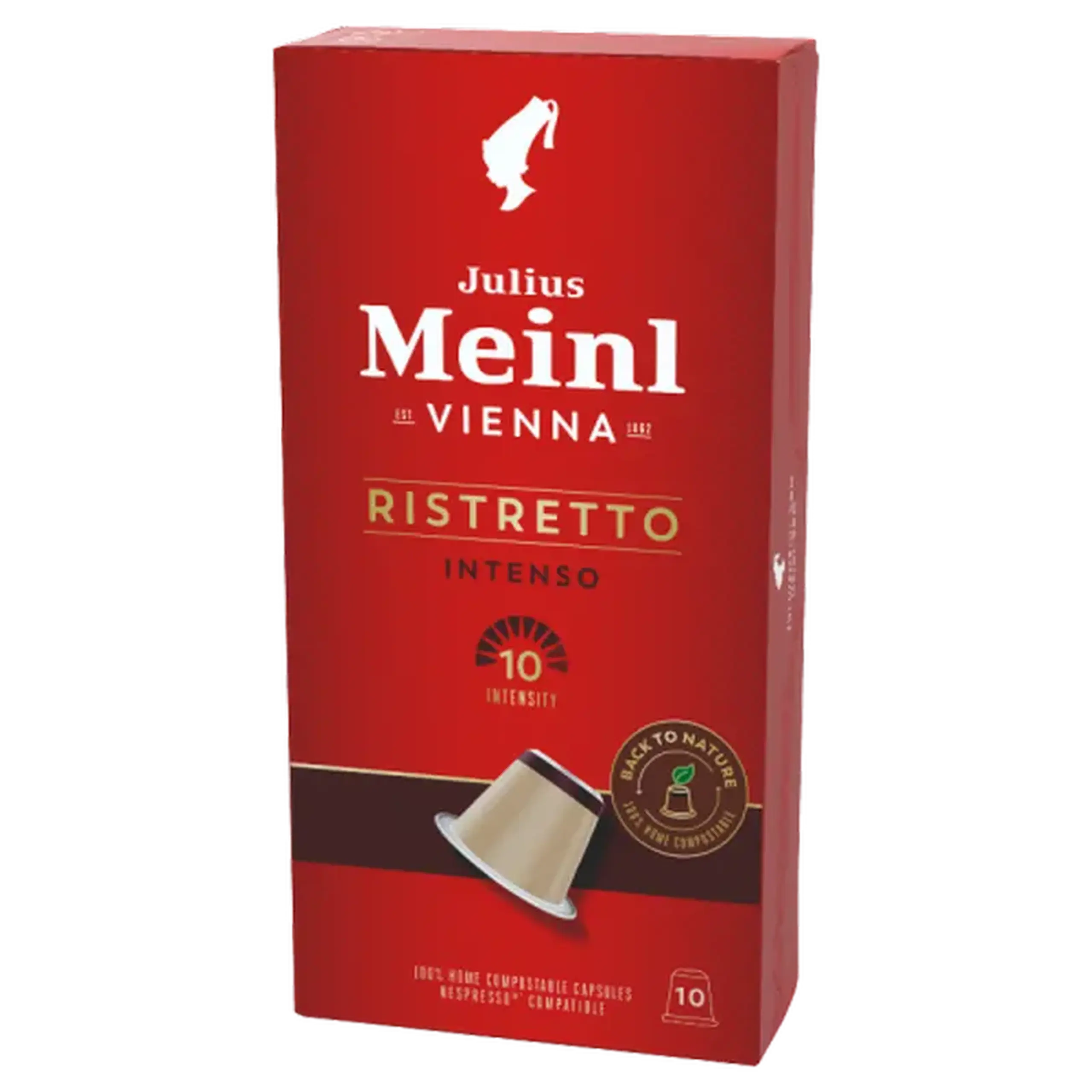 Cafea Julius Meinl Comp Ristretto intenso, 10 buc.