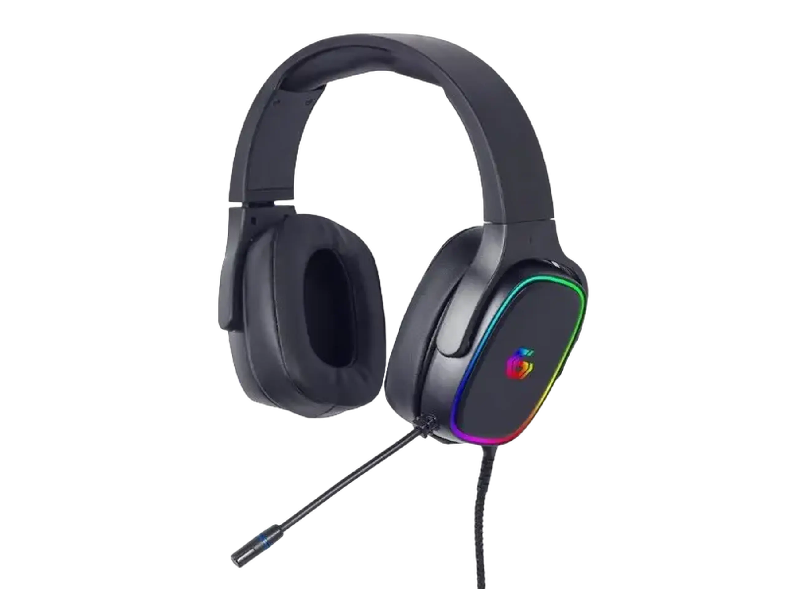 Căști pentru jocuri GMB GHS - SANPO - S3, driver de 50 mm, 20 - 20 kHz, 32 Ohm, 105 db, 370 g., Virtual 7.1, RGB, 2,2