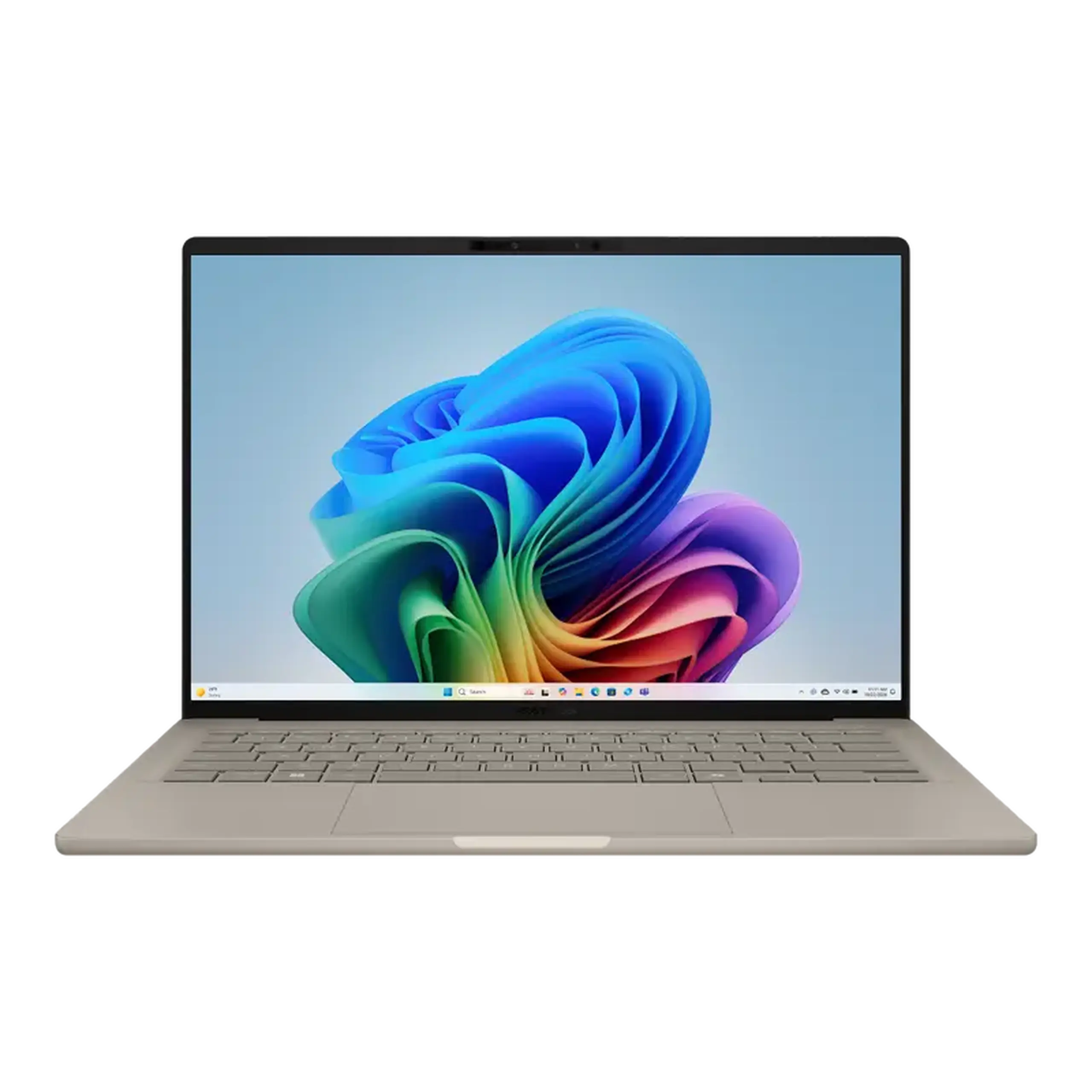 NB ASUS 14.0" Zenbook A14 OLED UX3407QA bej (Snapdragon X X1 - 26 - 100 16Gb 512Gb Win 11)