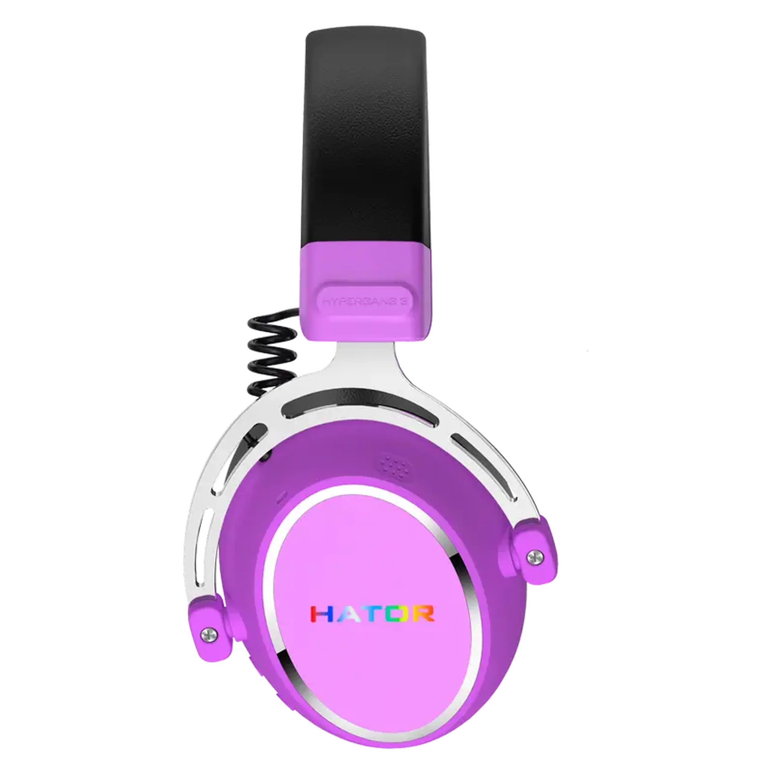 Căști gaming HATOR Hypergang 3, Fără fir, Cyber Violet