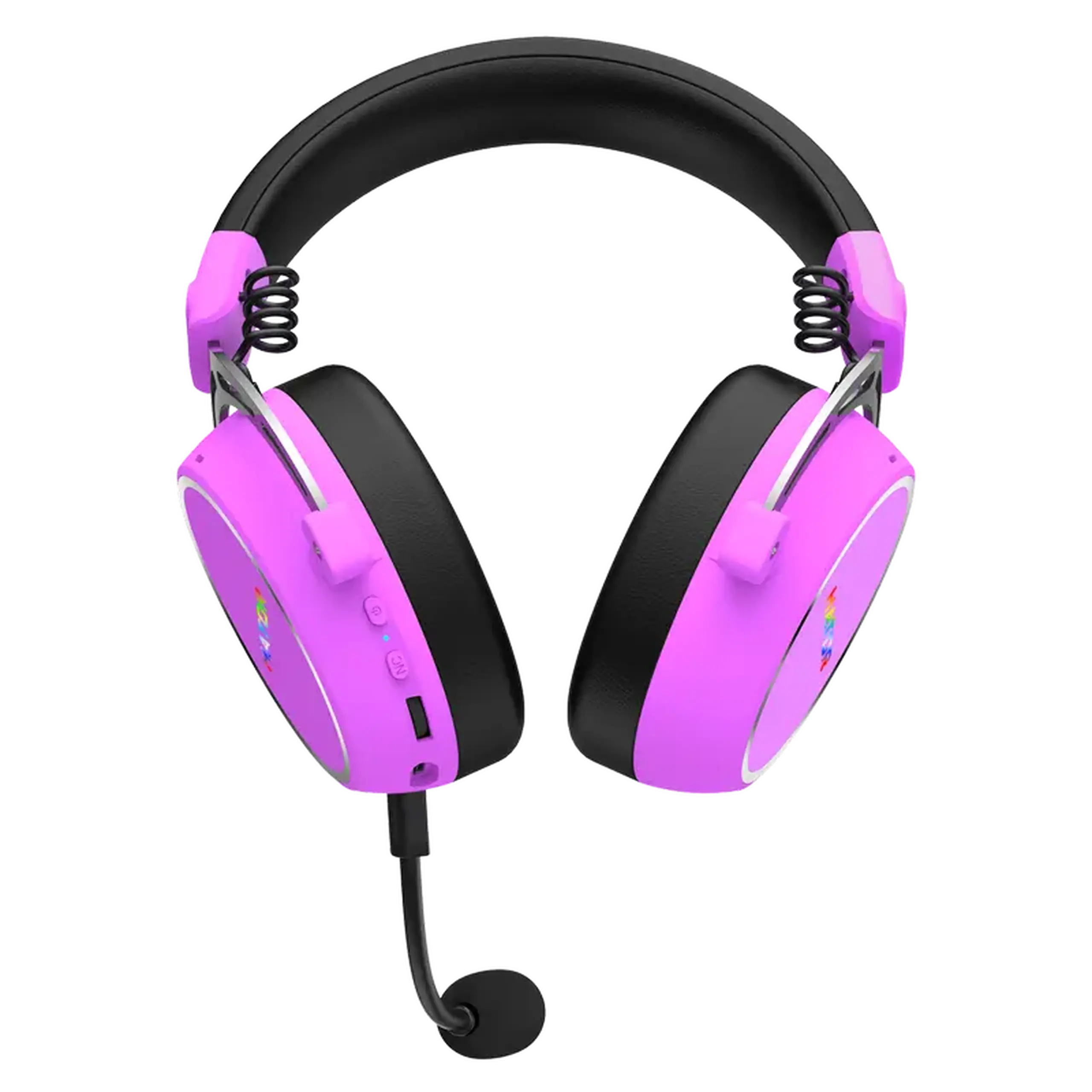 Căști gaming HATOR Hypergang 3, Fără fir, Cyber Violet