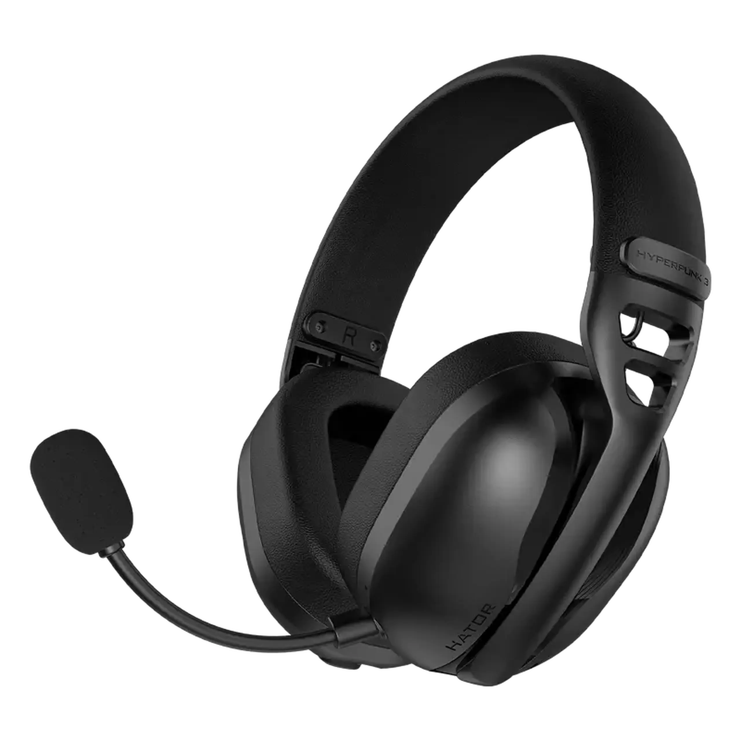 Căști gaming HATOR Hyperpunk 3, Fără fir, Negru
