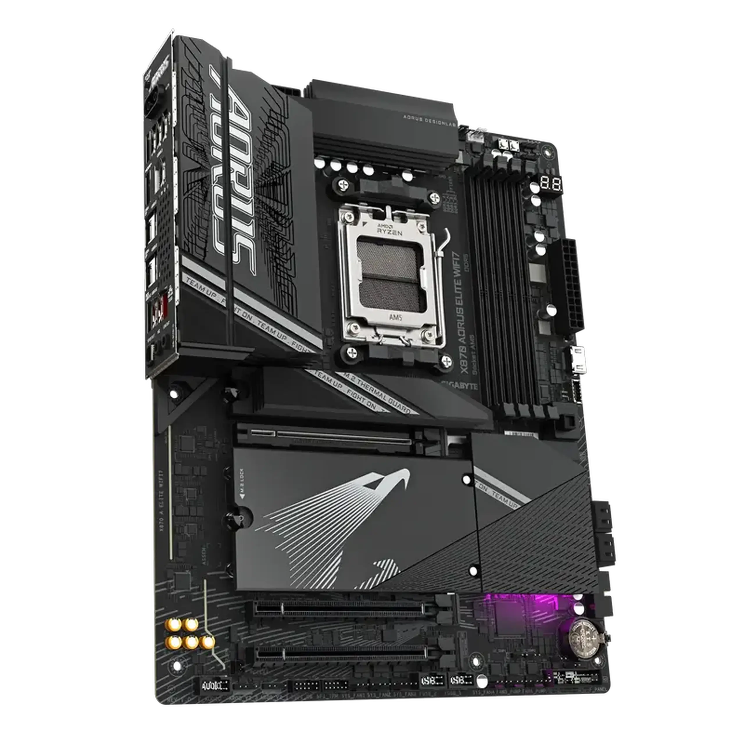Placă de bază Gigabyte X870 A ELITE WIFI7, AM5, AMD X870, ATX