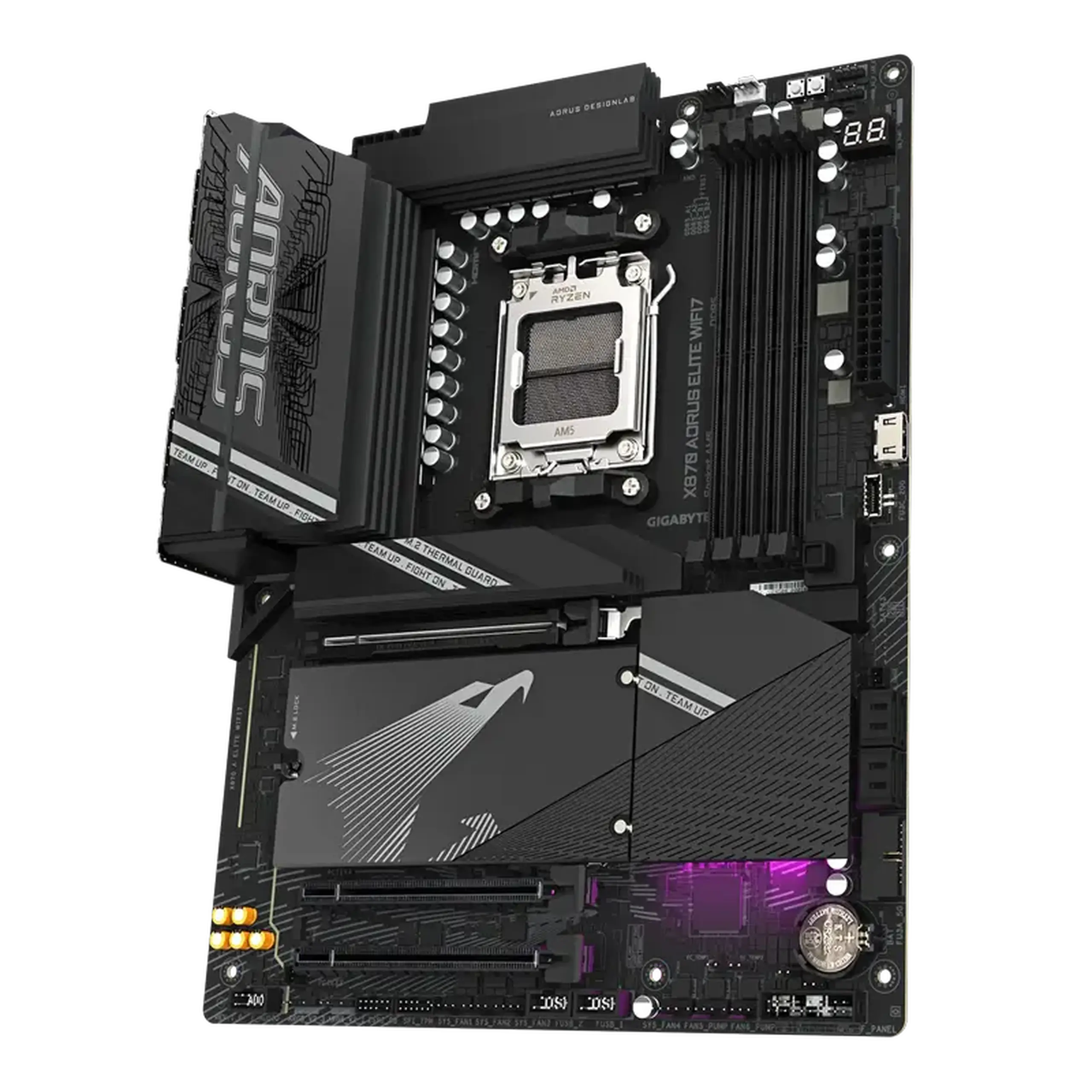 Placă de bază Gigabyte X870 A ELITE WIFI7, AM5, AMD X870, ATX