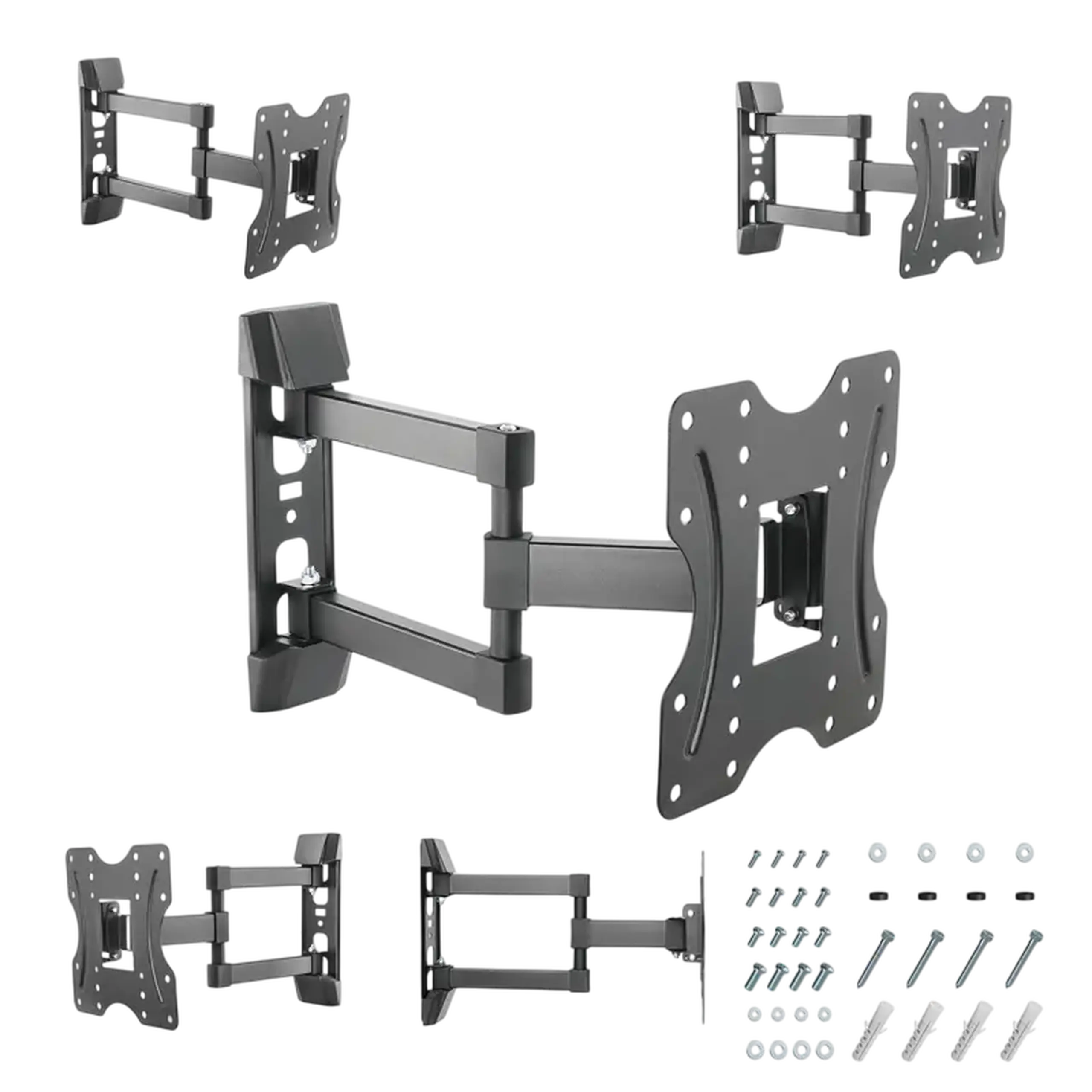 Suport pe perete Gembird "WM - 42ST - 02" Negru 23" - 42", max.30kg, VESA mm: până la 200 x 200, Distanța perete: 56 ~