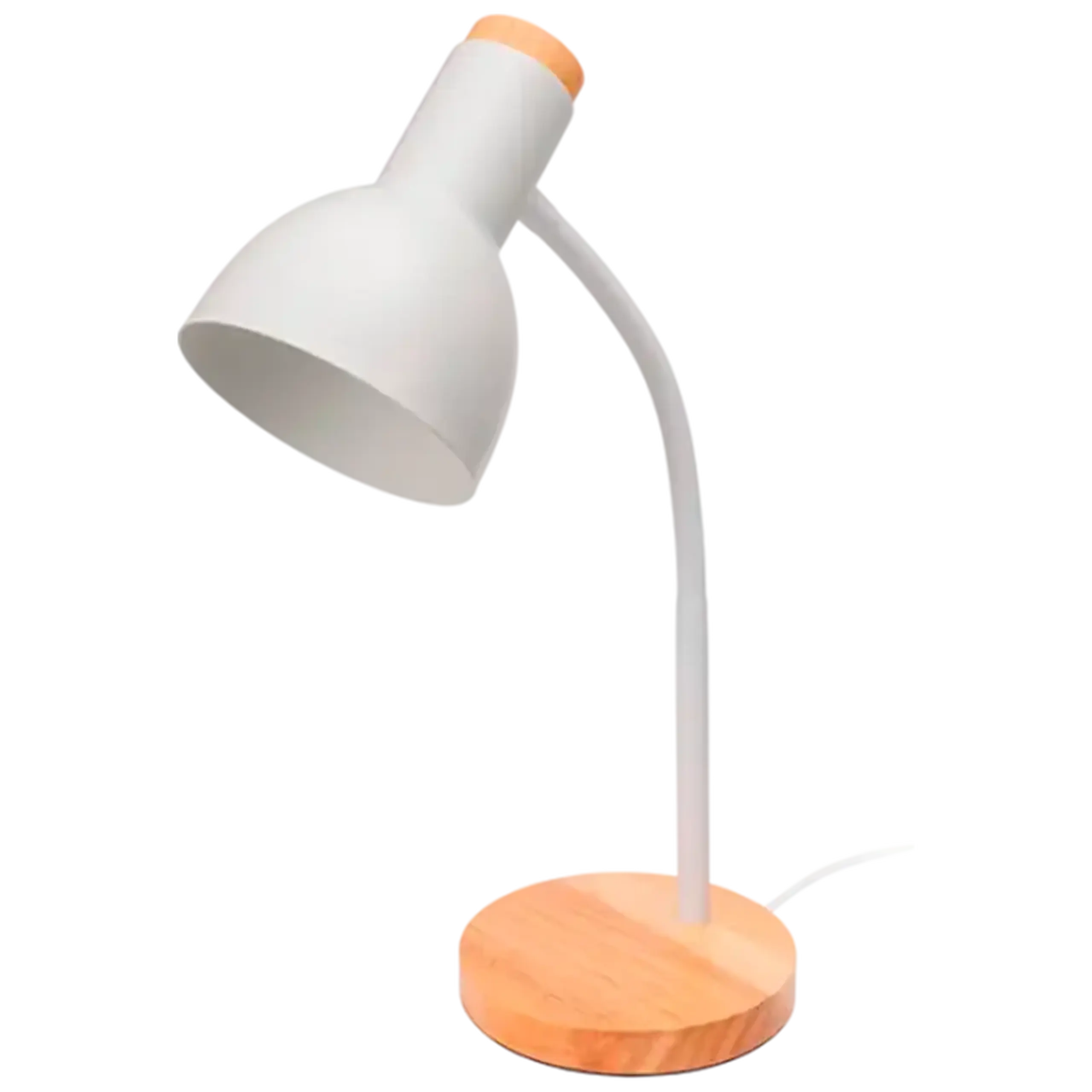 Lampa de birou Platinet PDL333, Alb