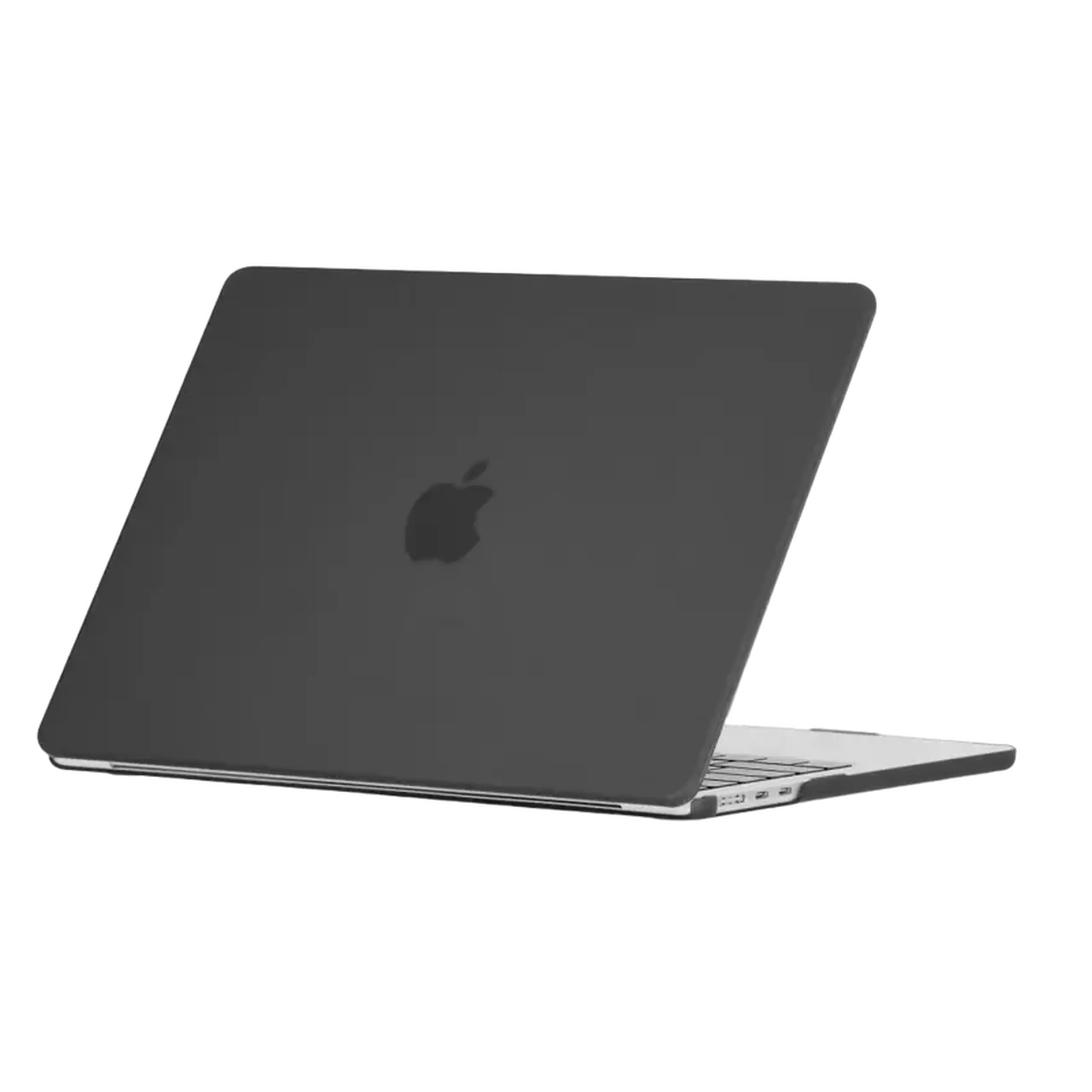 Husă pentru laptop Tech Protect Smartshell Macbook Air 13 (2022), 13.6", Policarbonat, Negru mat