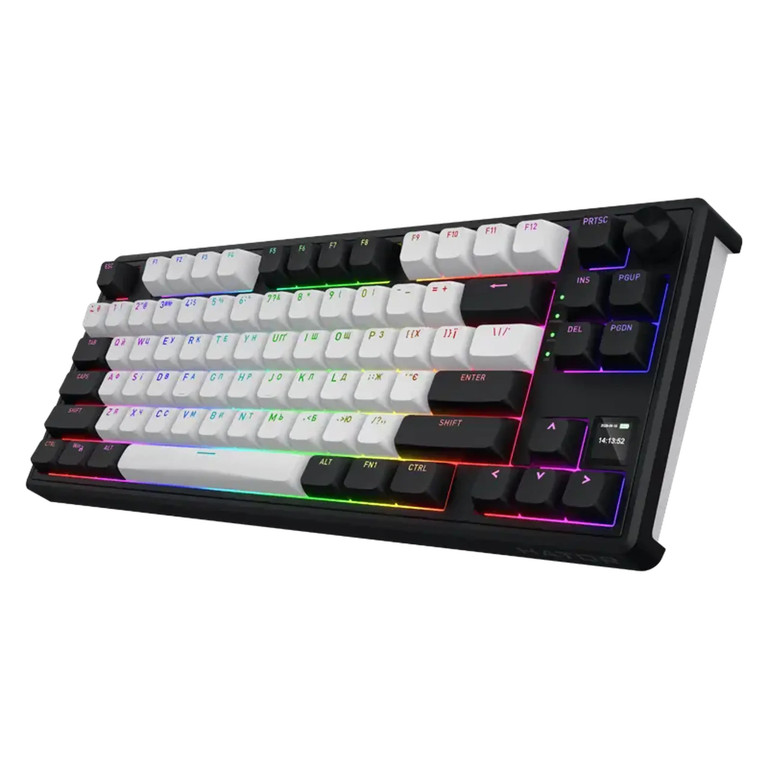 Tastatură HATOR Skyfall 80 MAG ULTIMA 8K, Cu fir / Fără fir, Negru