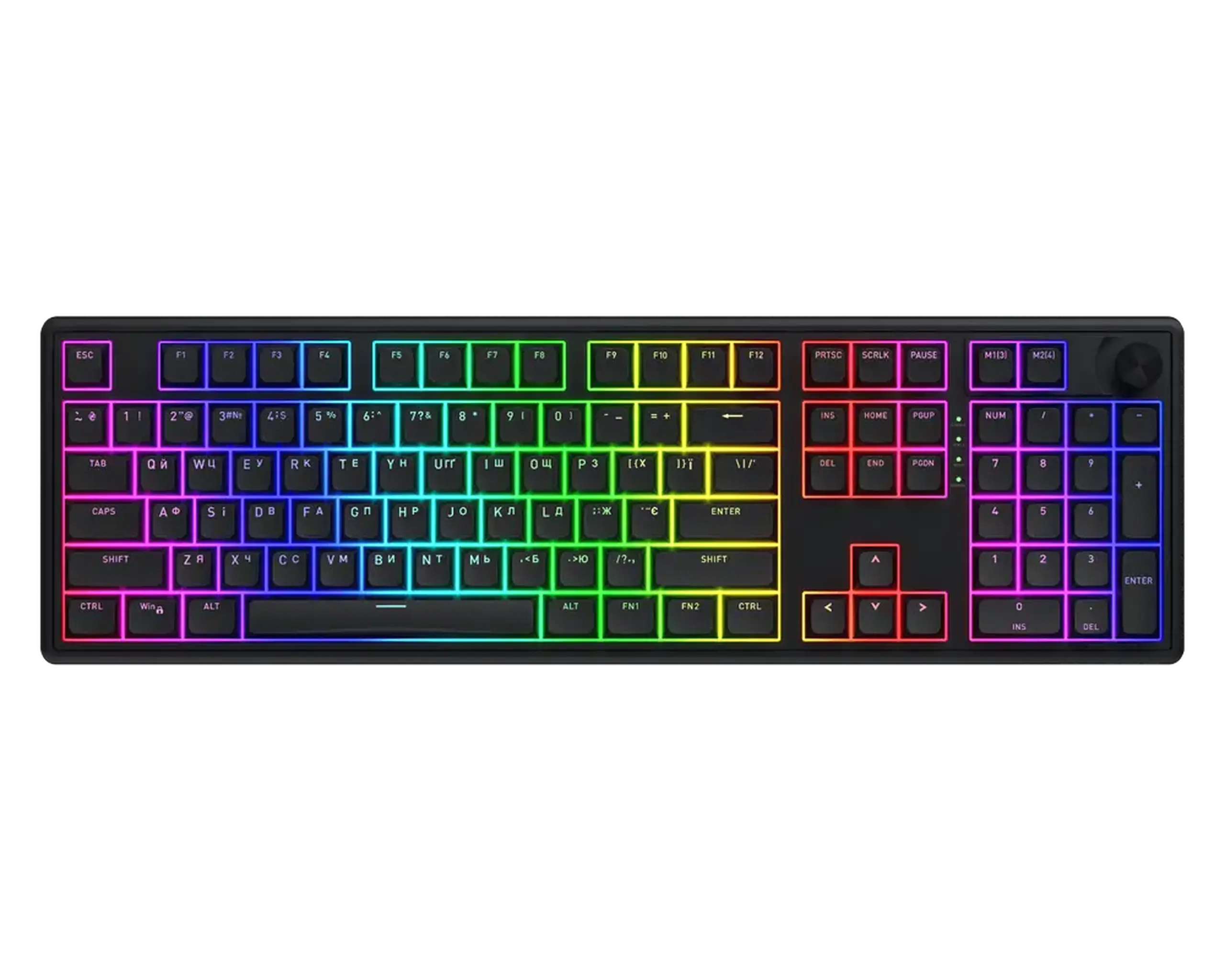 Tastatură HATOR Skyfall 100, Cu fir, Negru