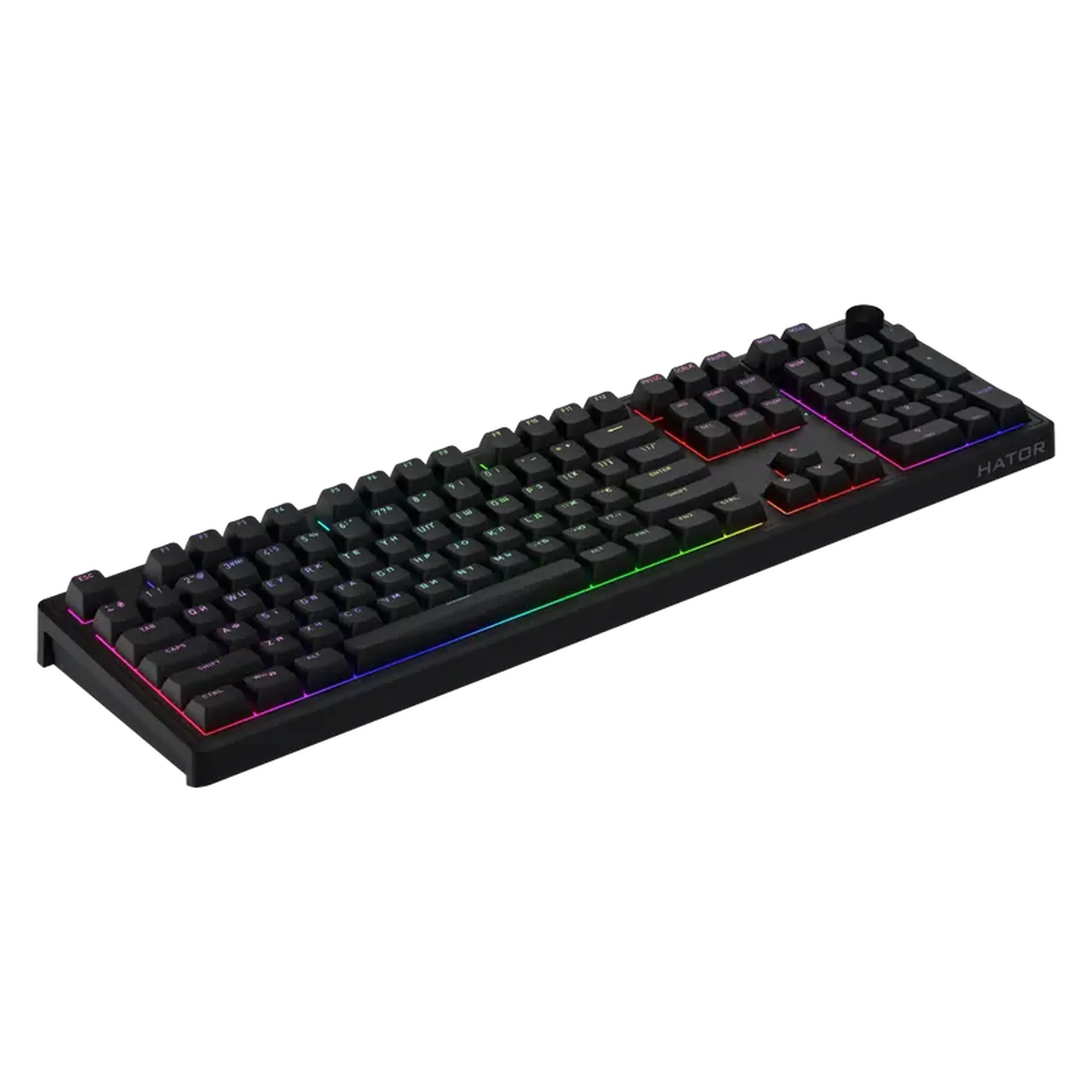 Tastatură HATOR Skyfall 100, Cu fir, Negru