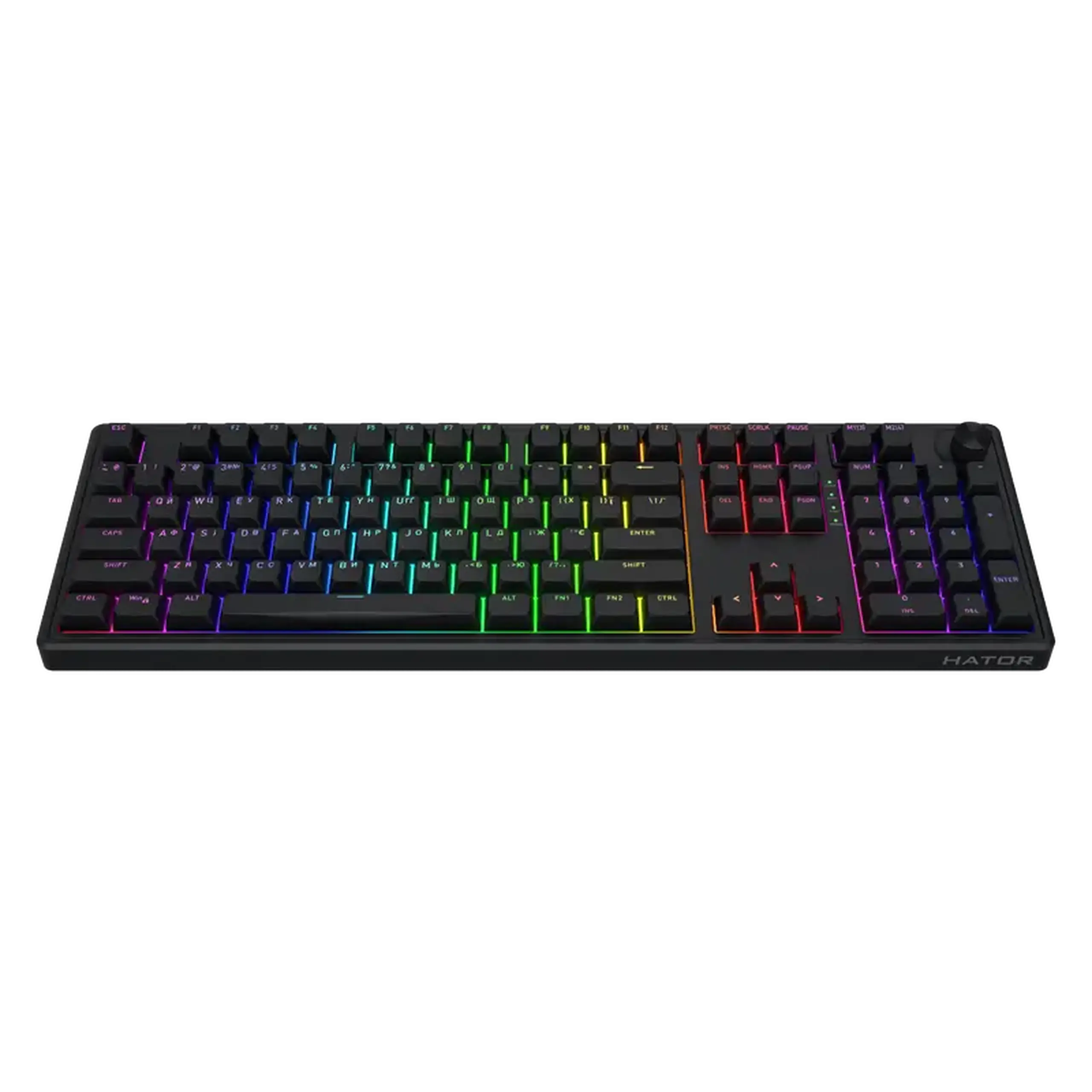 Tastatură HATOR Skyfall 100, Cu fir, Negru