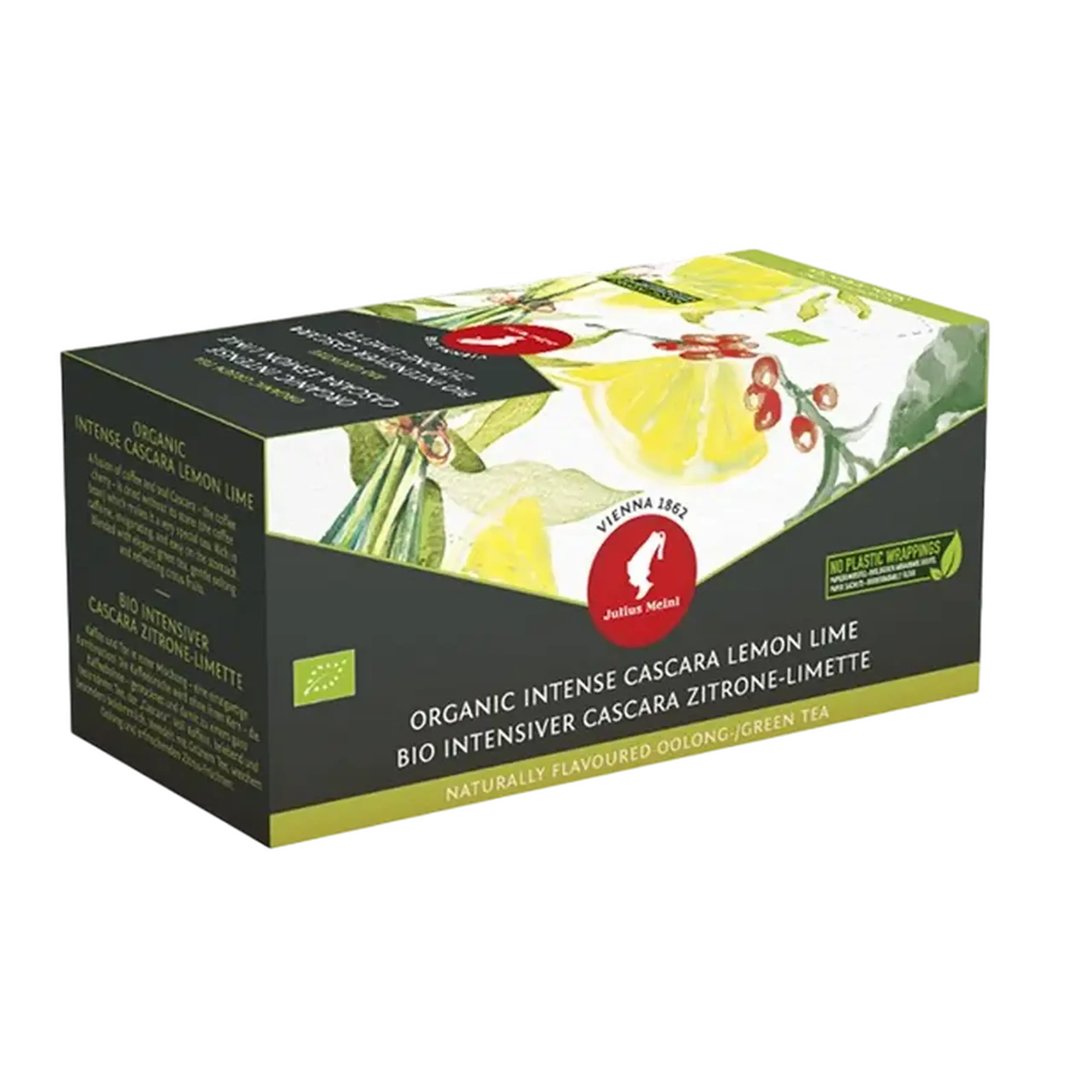 Pliculețe de ceai Julius Meinl Cascara Lemon