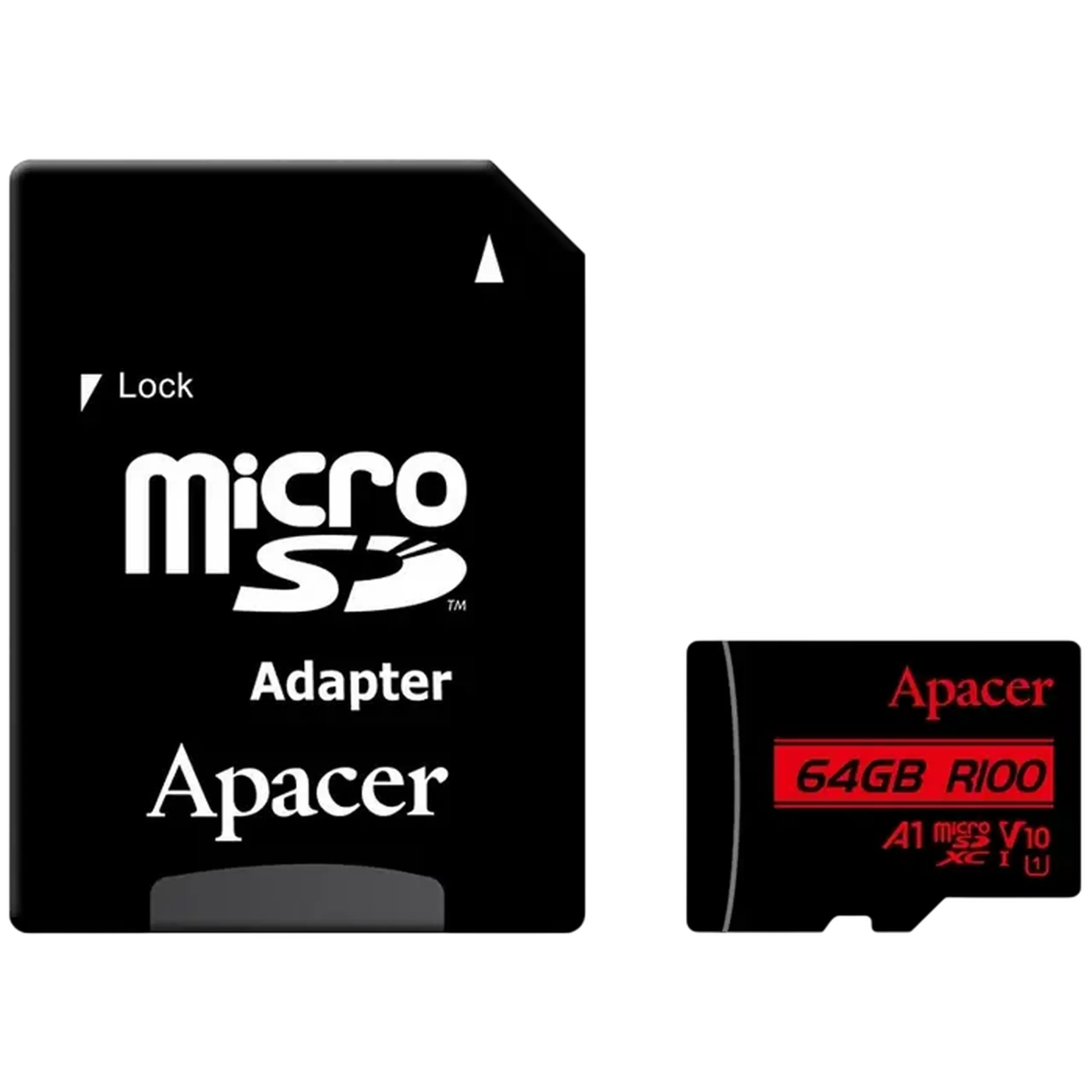 Card de Memorie Apacer microSDHC UHS-I U1 Class 10, 64GB