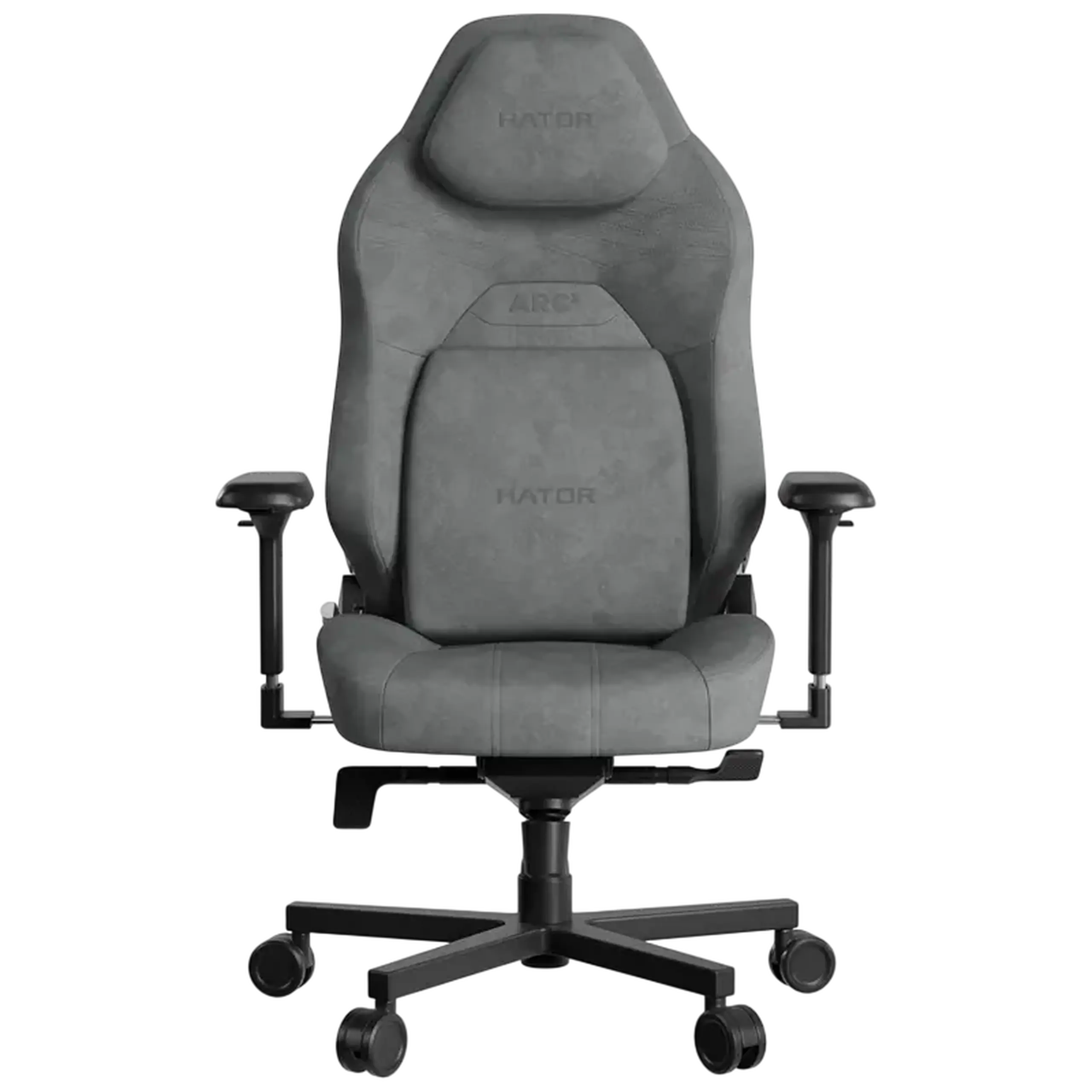 Scaun Gaming HATOR Arc 3 S, Velur, Gri