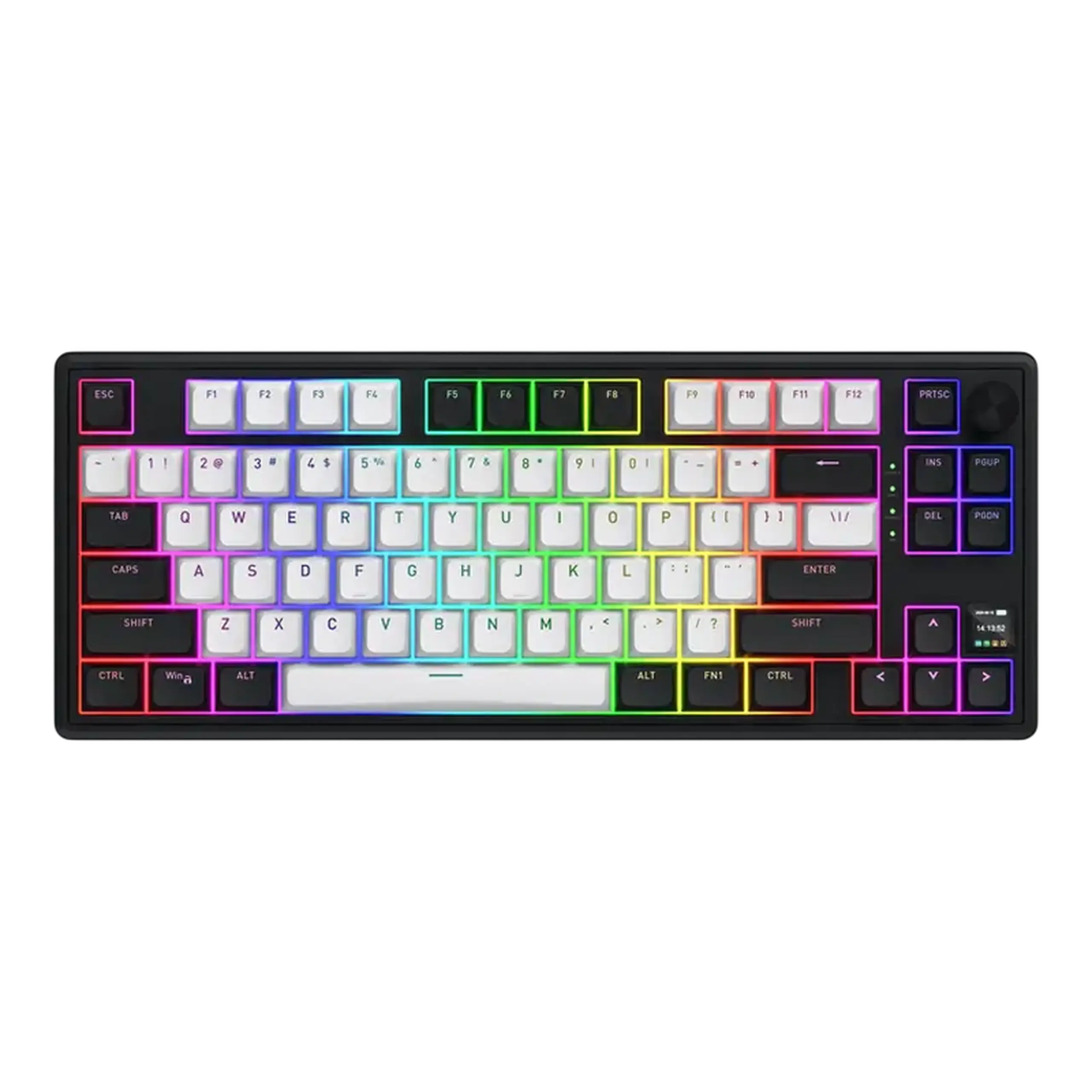 Tastatură HATOR Skyfall 80 MAG ULTIMA 8K, Cu fir / Fără fir, Negru