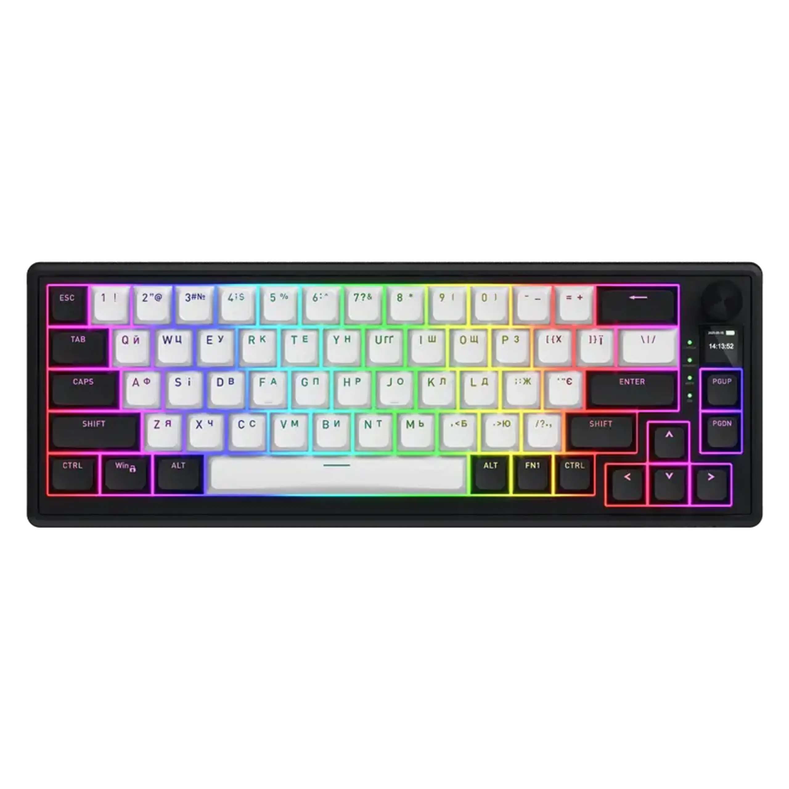 Tastatură HATOR Skyfall 65 MAG ULTIMA 8K, Cu fir / Fără fir, Negru