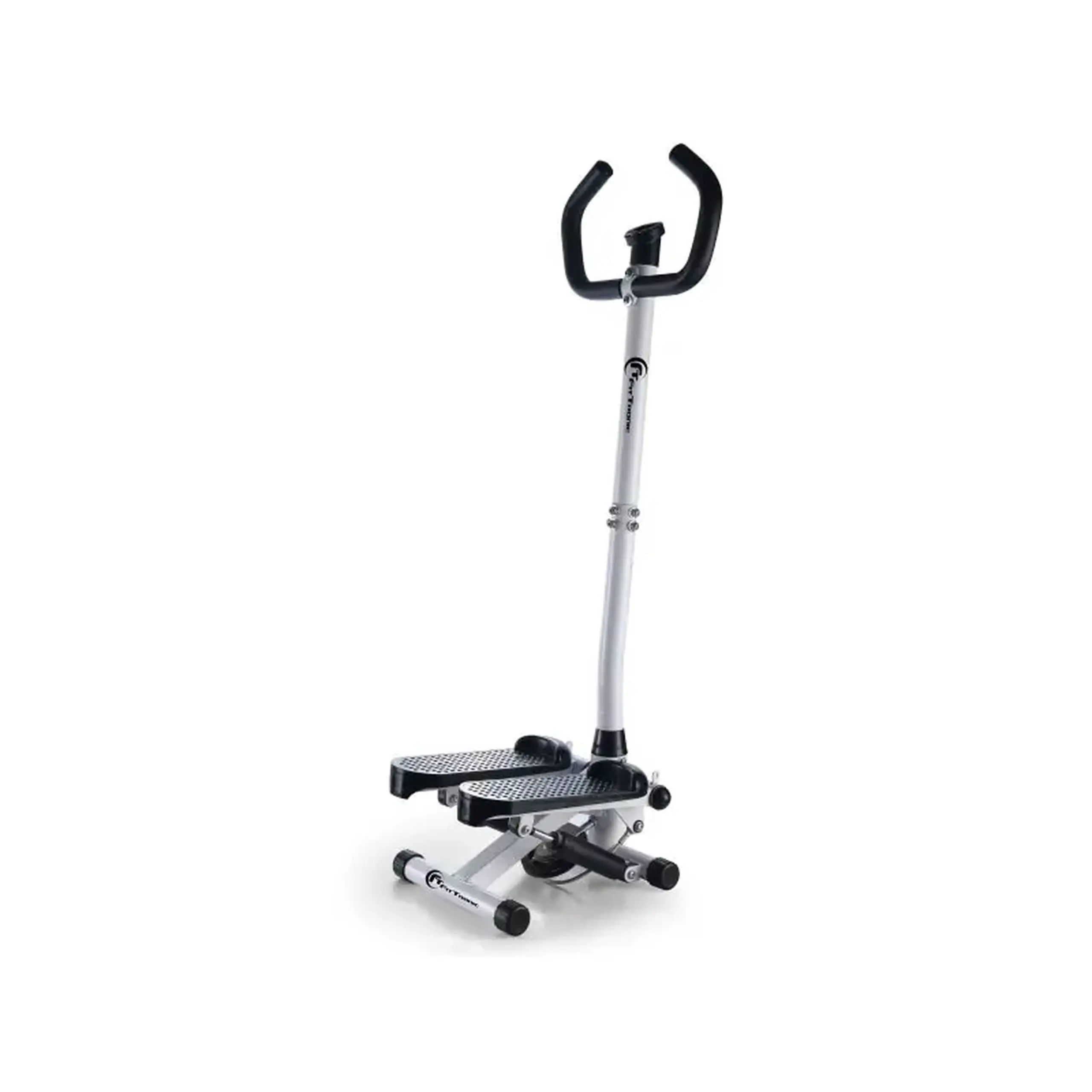 Stepper cu maner FitTronic® S160M, afisaj, corzi elastice pentru antrenamentul bratelor