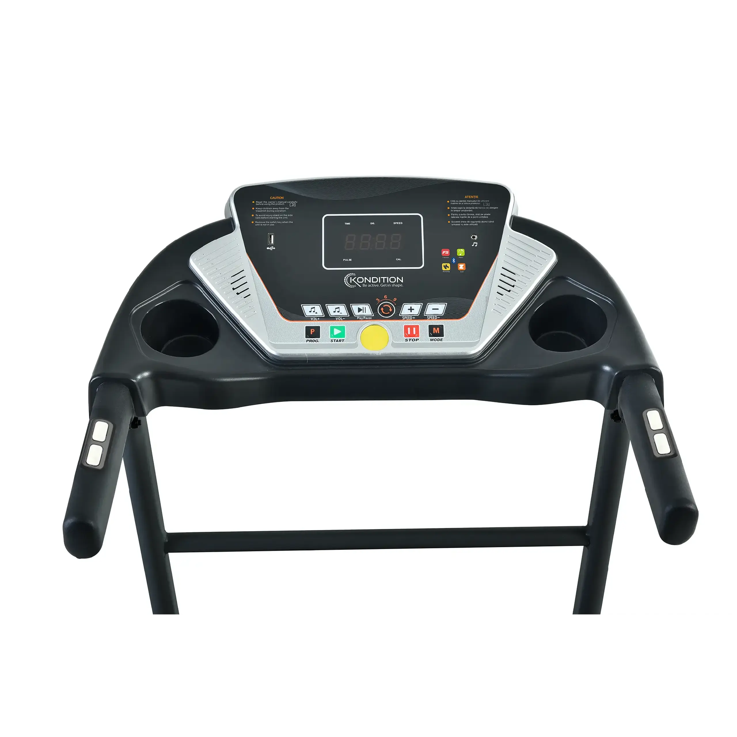 Banda alergare Kondition X8000, motor 1.5CP, viteza 1-10km/h, inclinare manuala, greutate maxima utilizator 90 kg