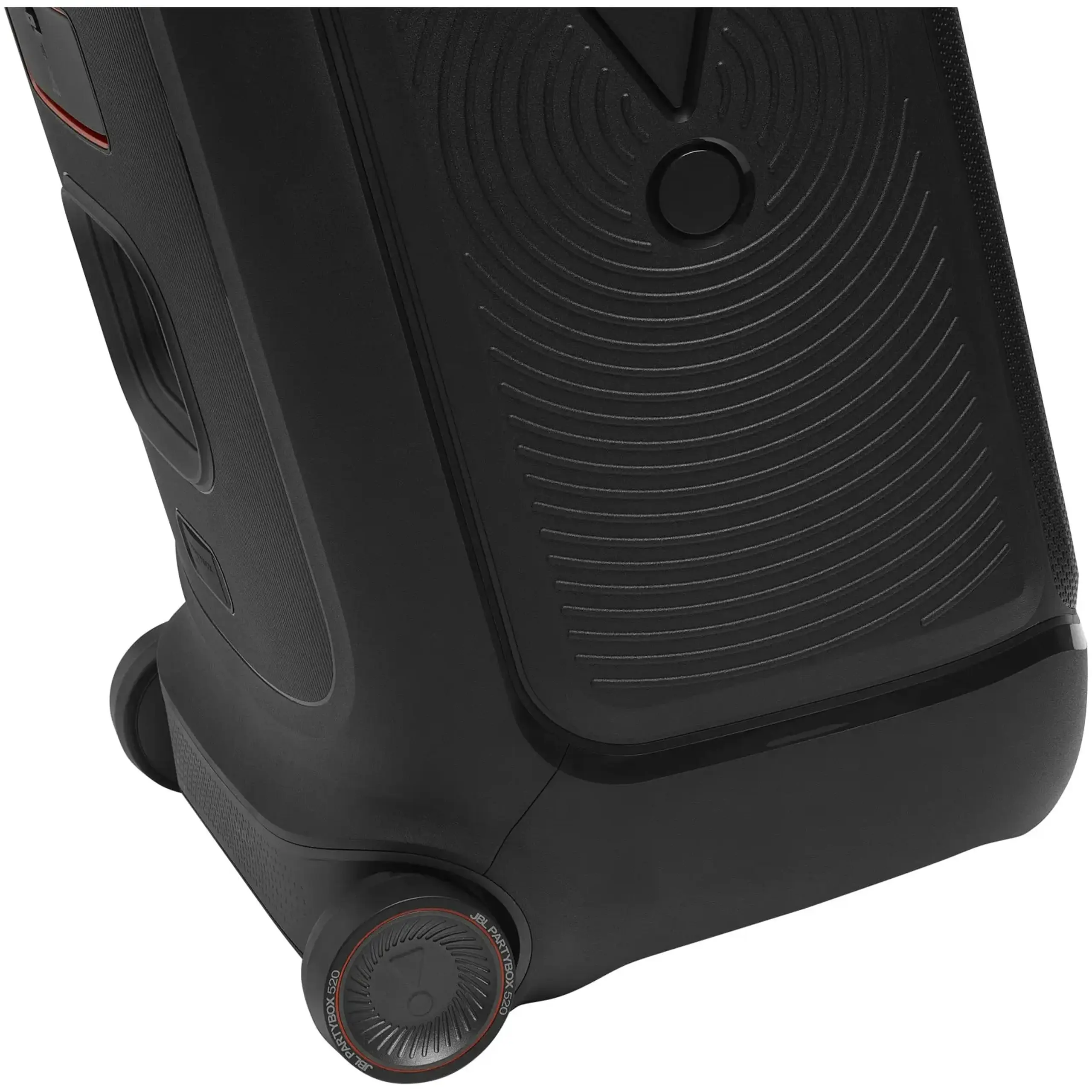 Sistem audio portabil JBL Partybox 520, 400W, Bluetooth 5.4, Auracast, IPX4, Autonomie 15 ore, Baterie detasabila (nu este inclusa in set), Negru