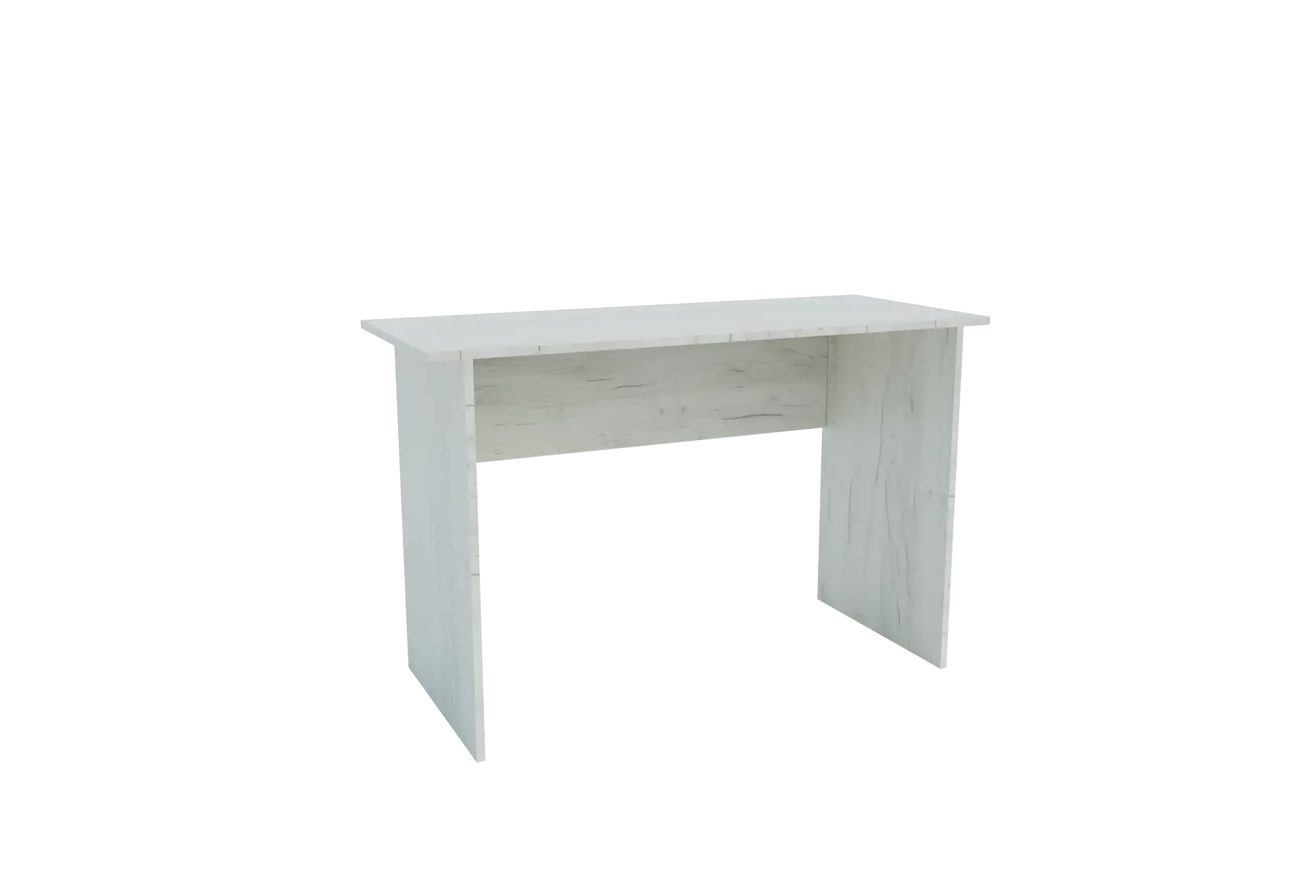 Masa de birou 4home Kleo, 120x75x50 cm, Stejar Kraft Alb