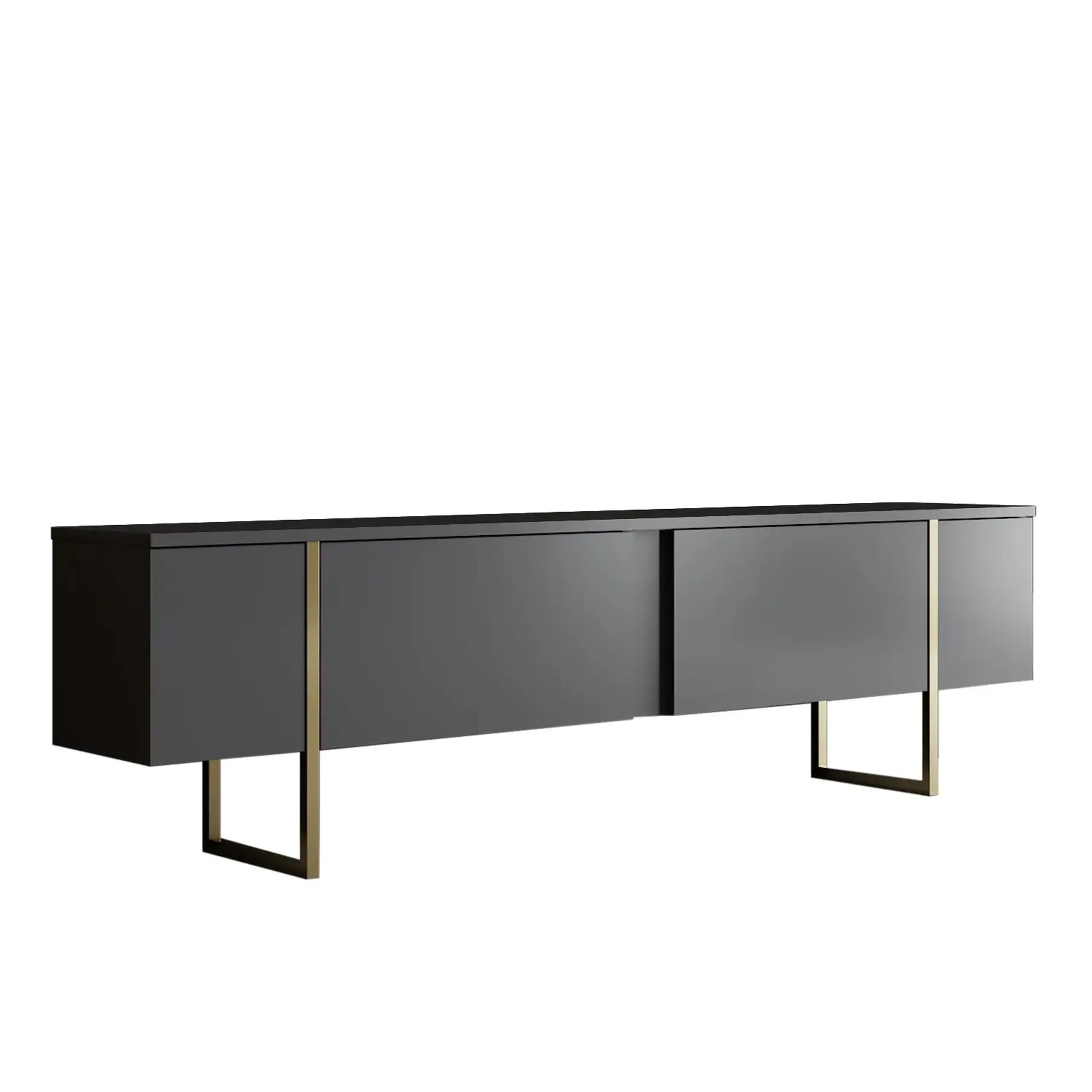 Suport TV, Luxe, AntracitAur, 180 x 50 x 30 cm
