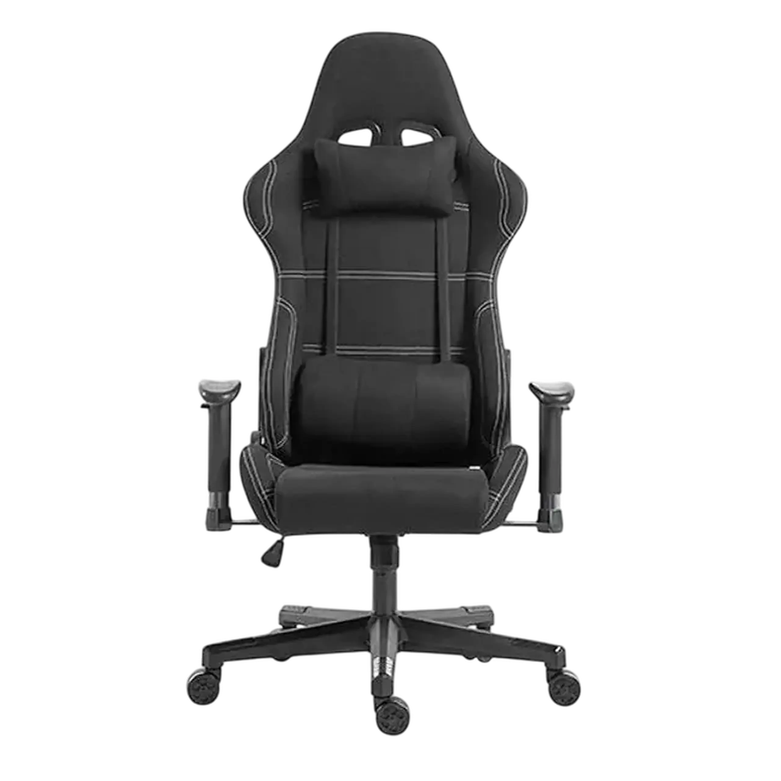 Scaun Gaming Lumi CH06-14, Textil, Negru