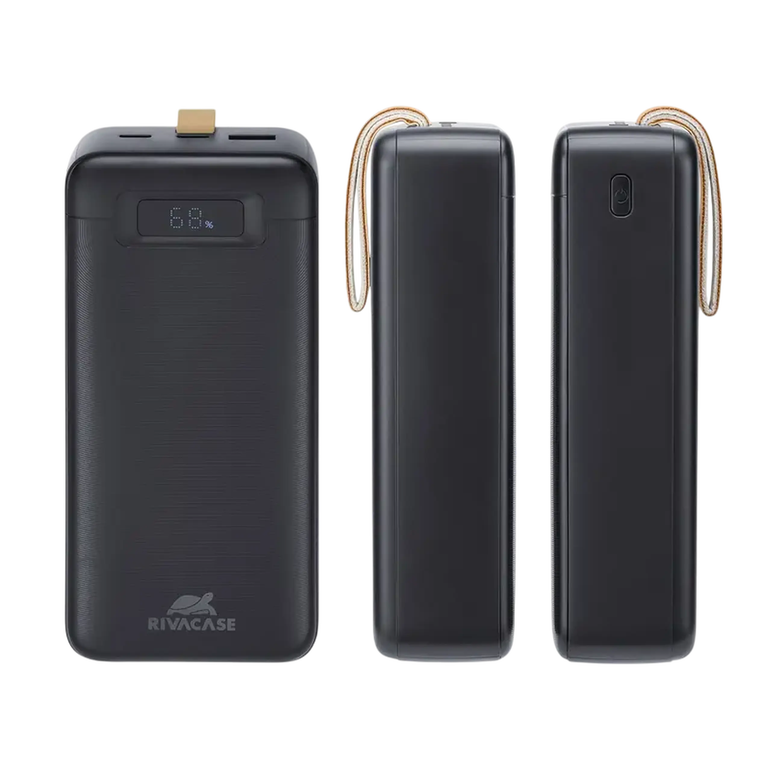 Acumulator extern Rivacase VA1083, 30000mAh, Negru