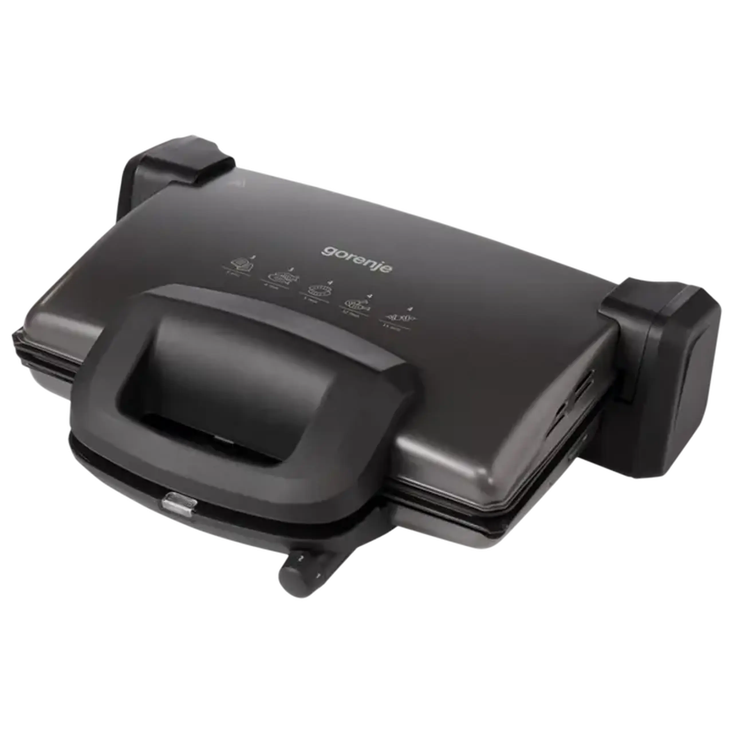 Grătar electric Gorenje CONTACT GRILL KR1800SDP, 1800W, Negru