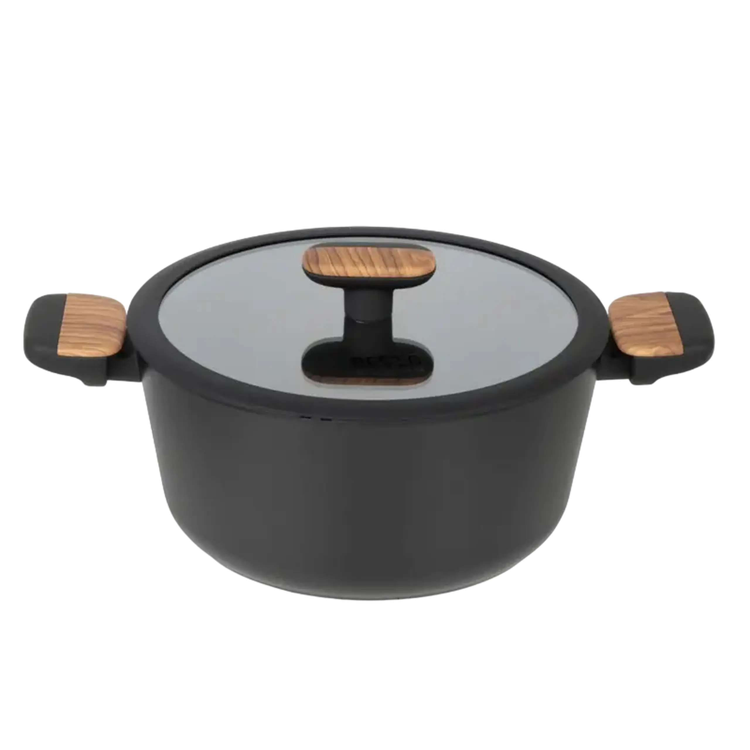 Cratiță RESTO 93188, 4.4L, 24cm, Negru, Maro