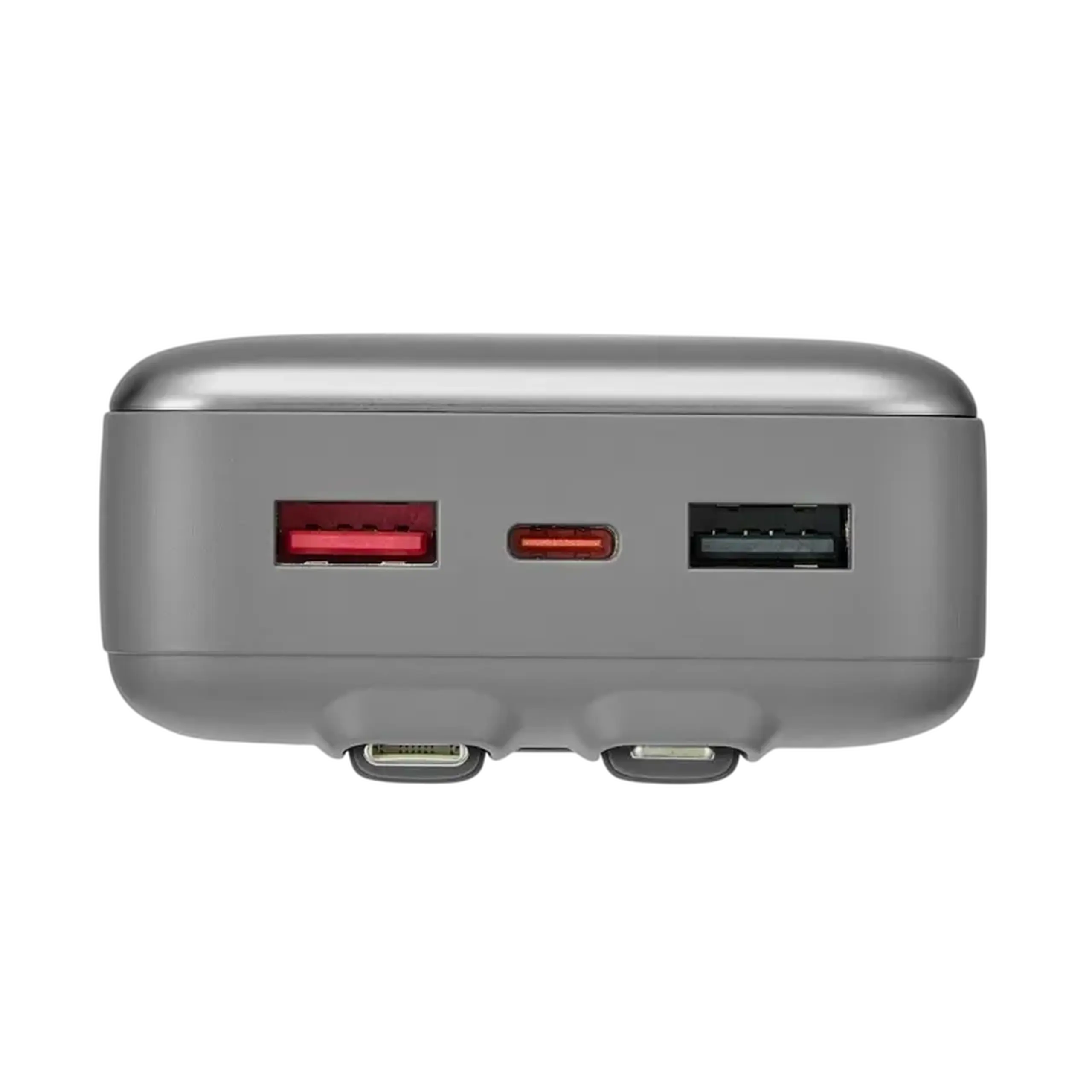 Acumulator extern Rivacase VA2612, 20000mAh, Argintiu