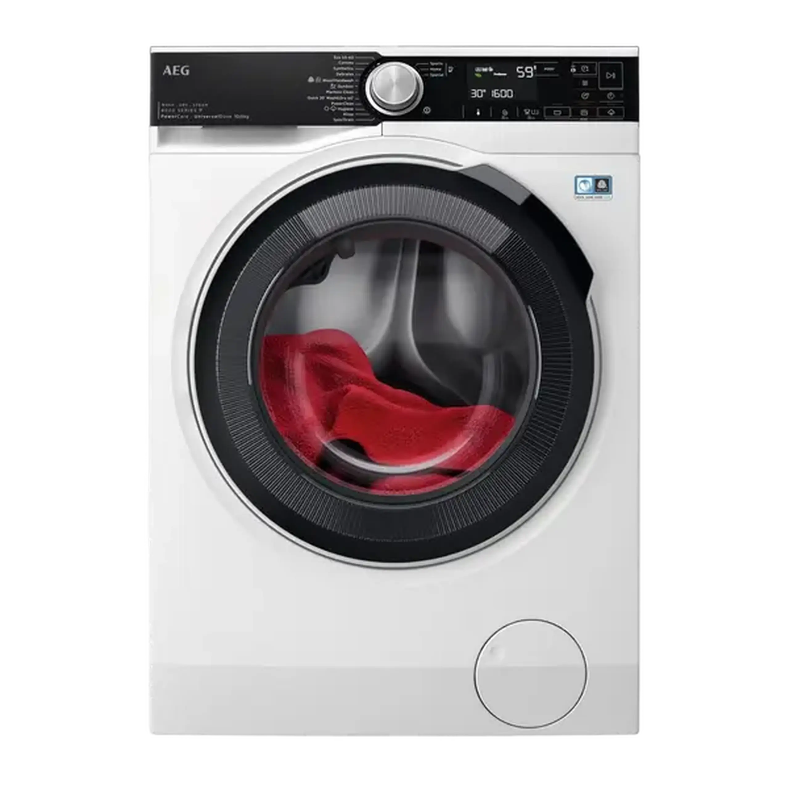 Mașină de spălat cu uscător AEG LWR85165O, 10kg, Alb