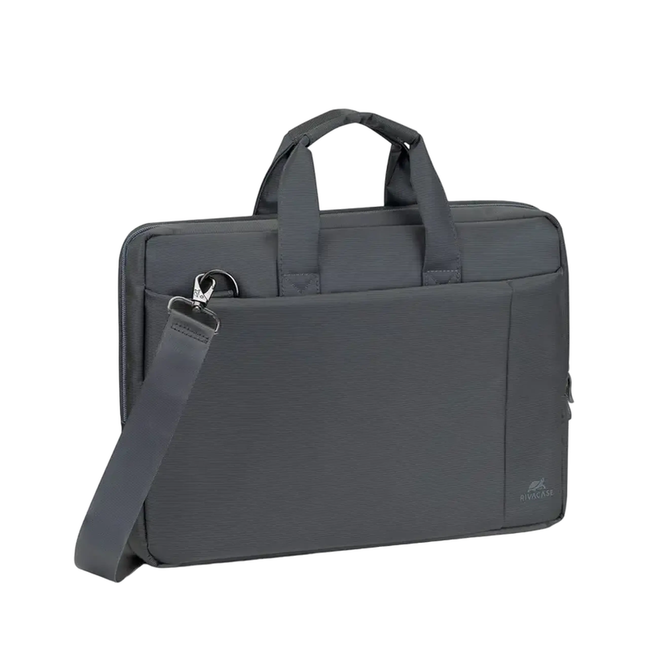 Geantă pentru Laptop Rivacase Central, 15.6", Poliester, Gri