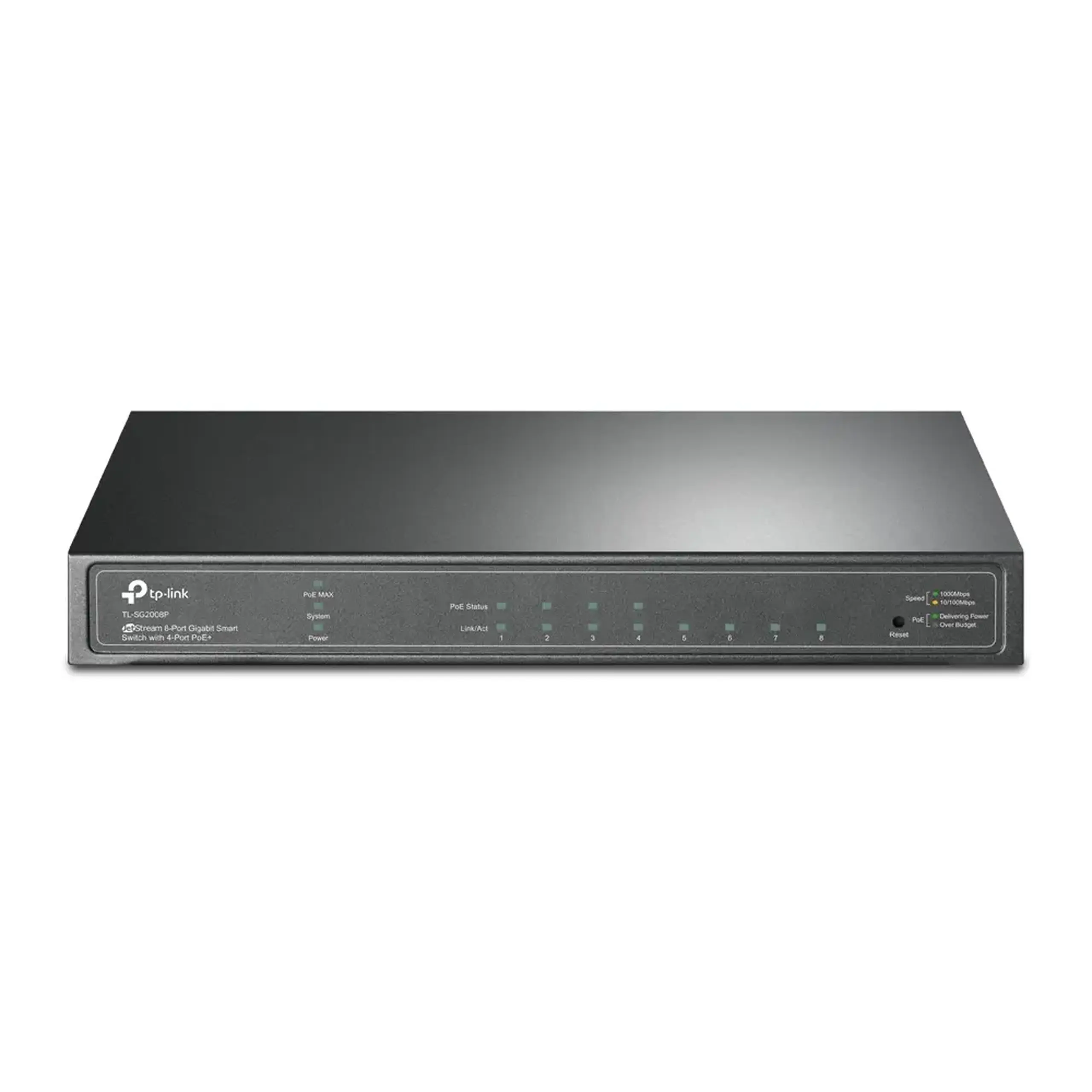 Comutator PoE TP-LINK TL-SG2008P, 4x IEEE 802.3af/at