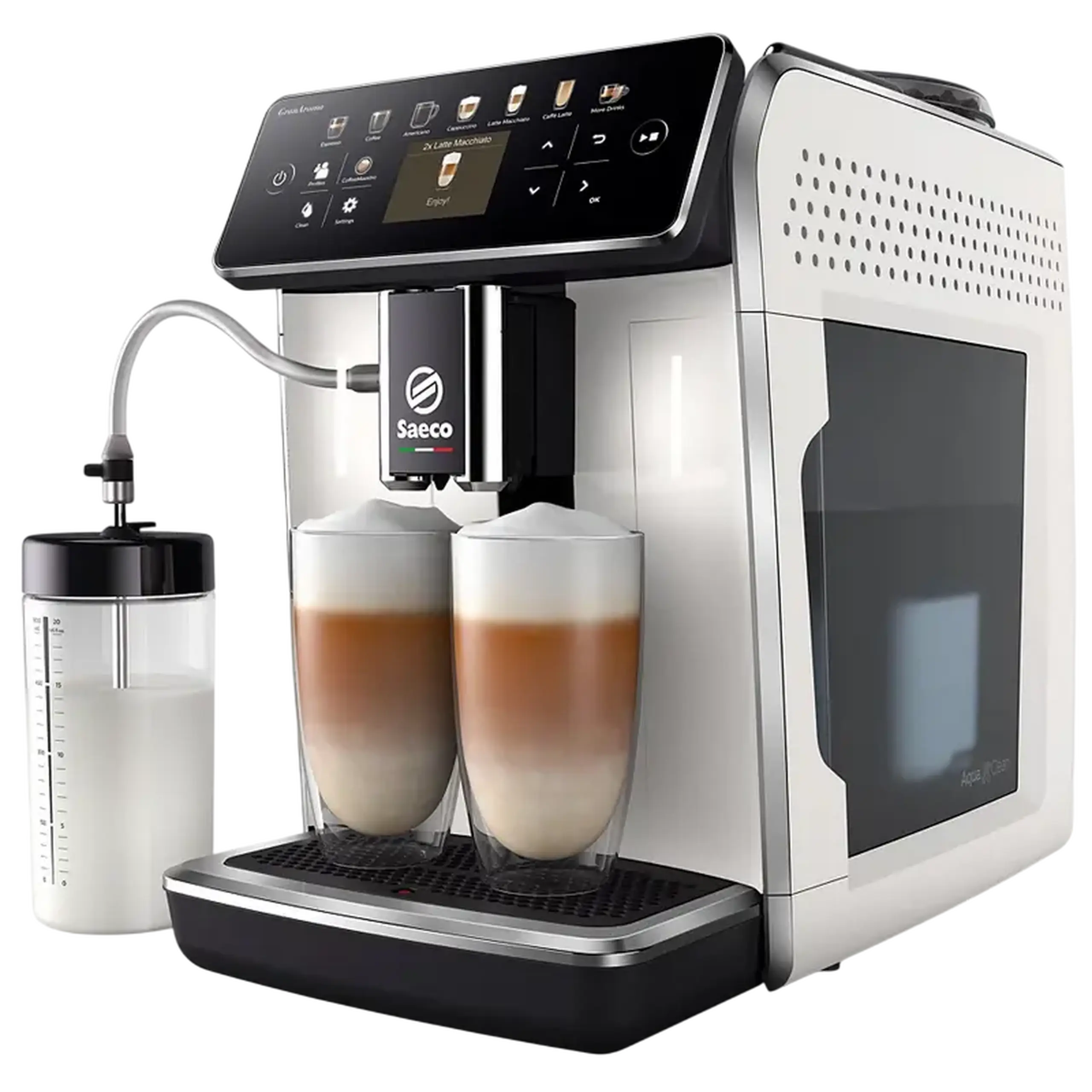Aparat de cafea Saeco SM6580/20, Alb